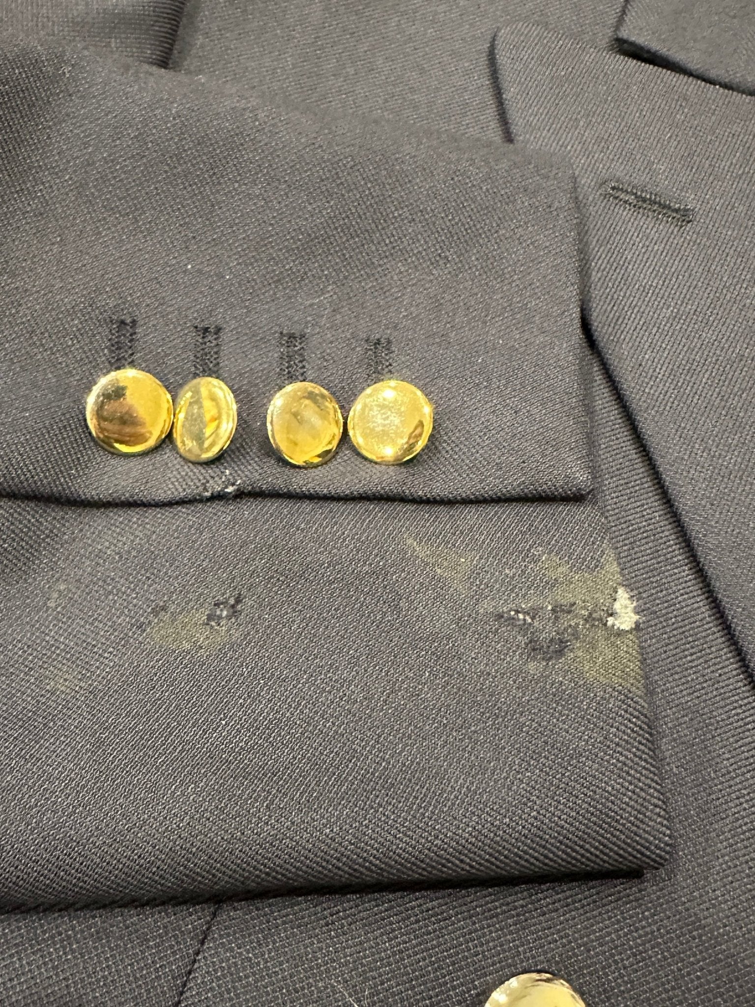 Roderick Charles Navy Double - Breasted Blazer RRP £1K | Authentic Preloved - Reloved Again