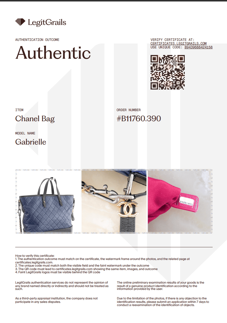 Chanel Gabrielle Maxi Hobo Bag in Quilted Navy Calfskin | Authentic Preloved - Reloved Again