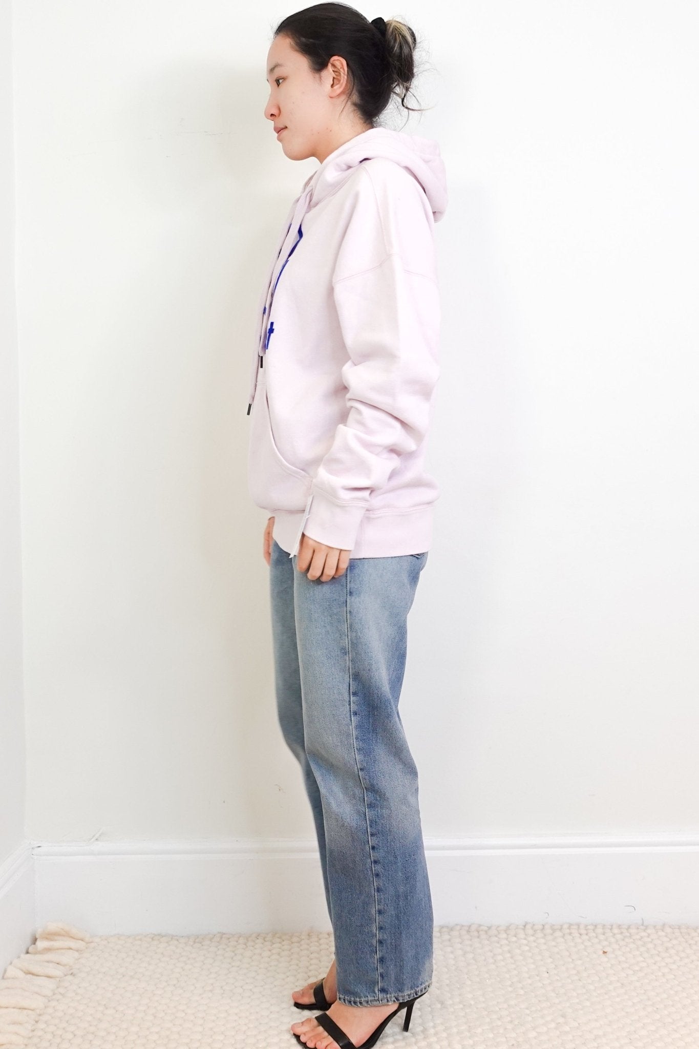 Isabel Marant Etoile Pink Logo Hoodie RRP £225 | Authentic Preloved - Reloved Again