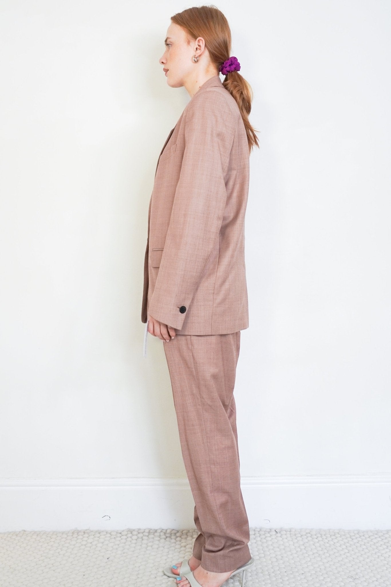 Isabel Marant Étoile Pink Wool Tailored Trouser Suit (RRP £550) | Authentic Preloved - Reloved Again