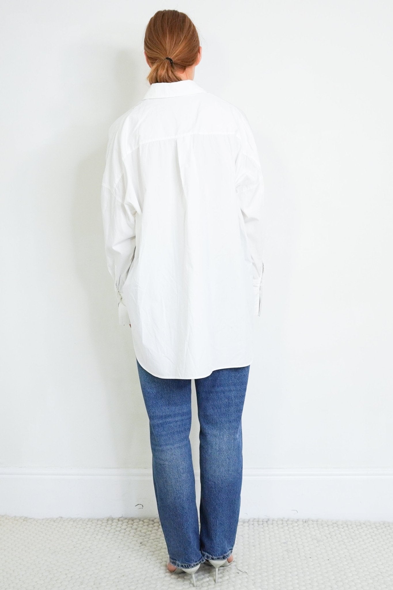 JOSEPH Comete White Organic Cotton Poplin Shirt (RRP £200) | Authentic Preloved FINAL SALE - Reloved Again