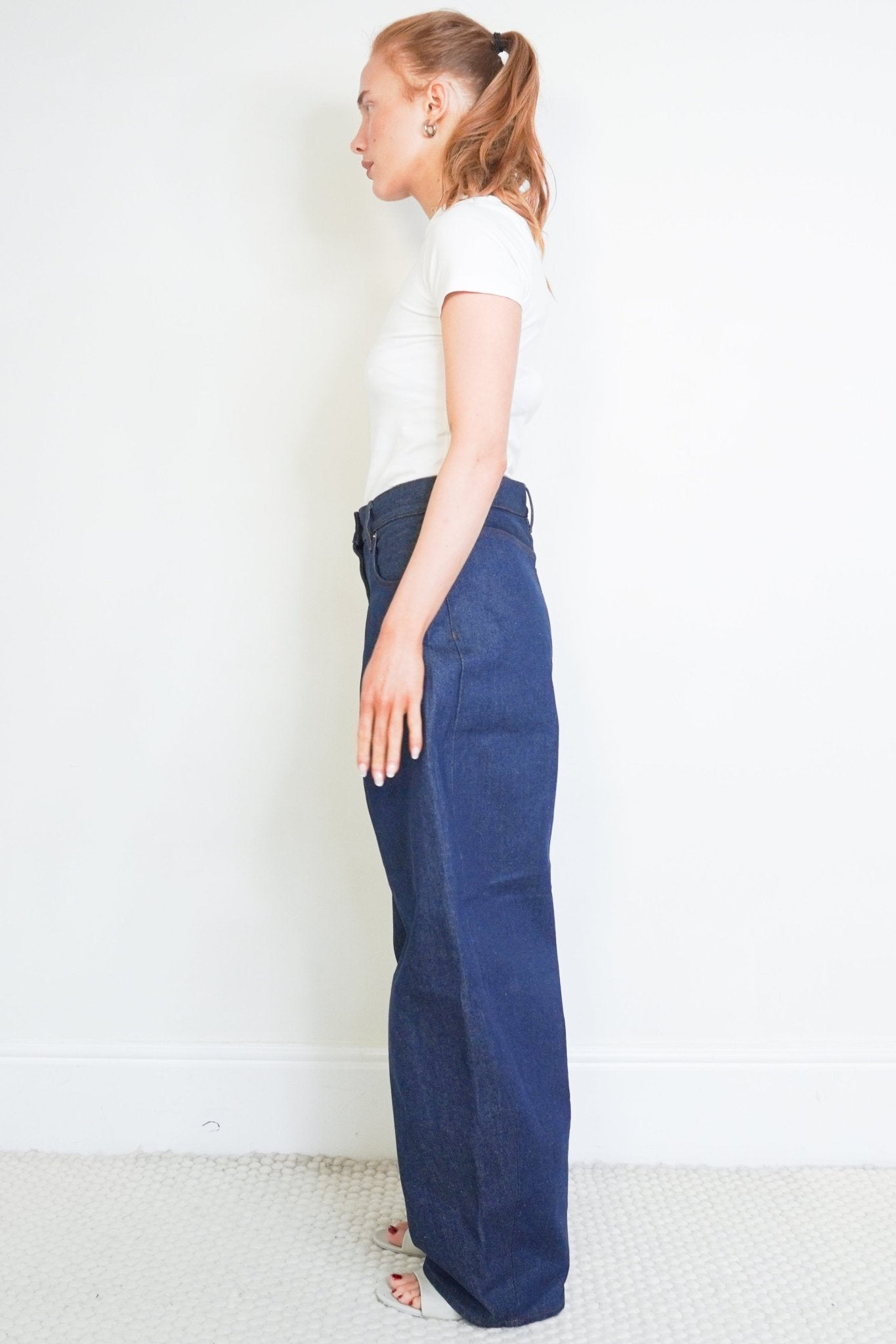 Jacquemus Dark Blue Les Sculptures Jeans RRP £470 | Authentic Preloved - Reloved Again