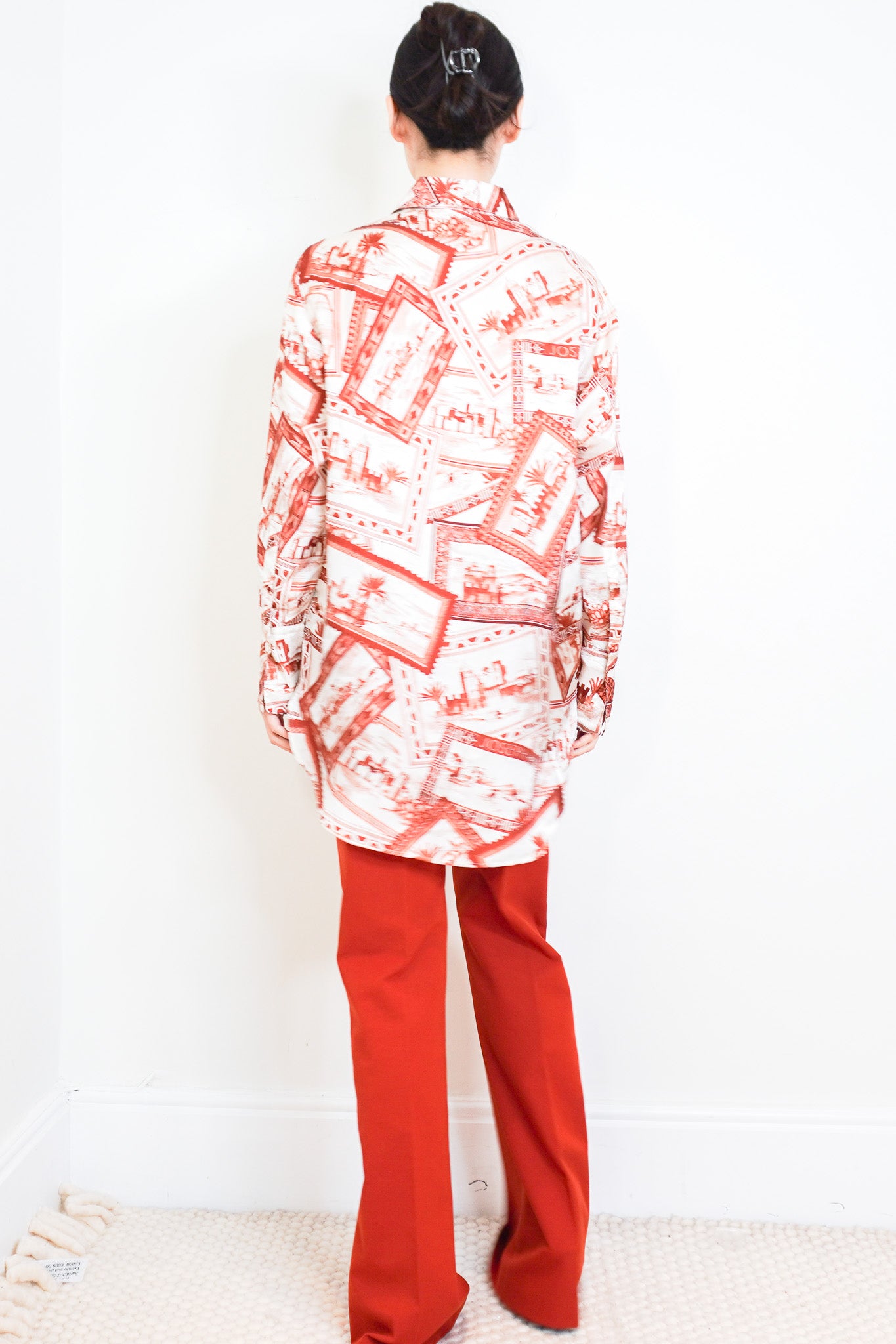 Joseph Dawson Big Stamp Print Shirt RRP £300 | Authentic Preloved - Reloved Again