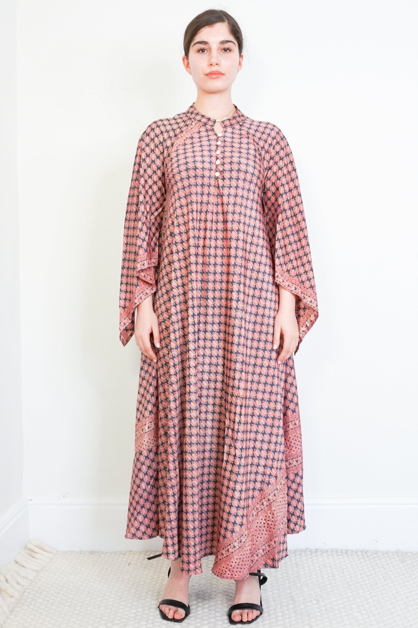 Karma Highway Printed Silk Dress RRP £145 | Authentic Preloved - Reloved Again