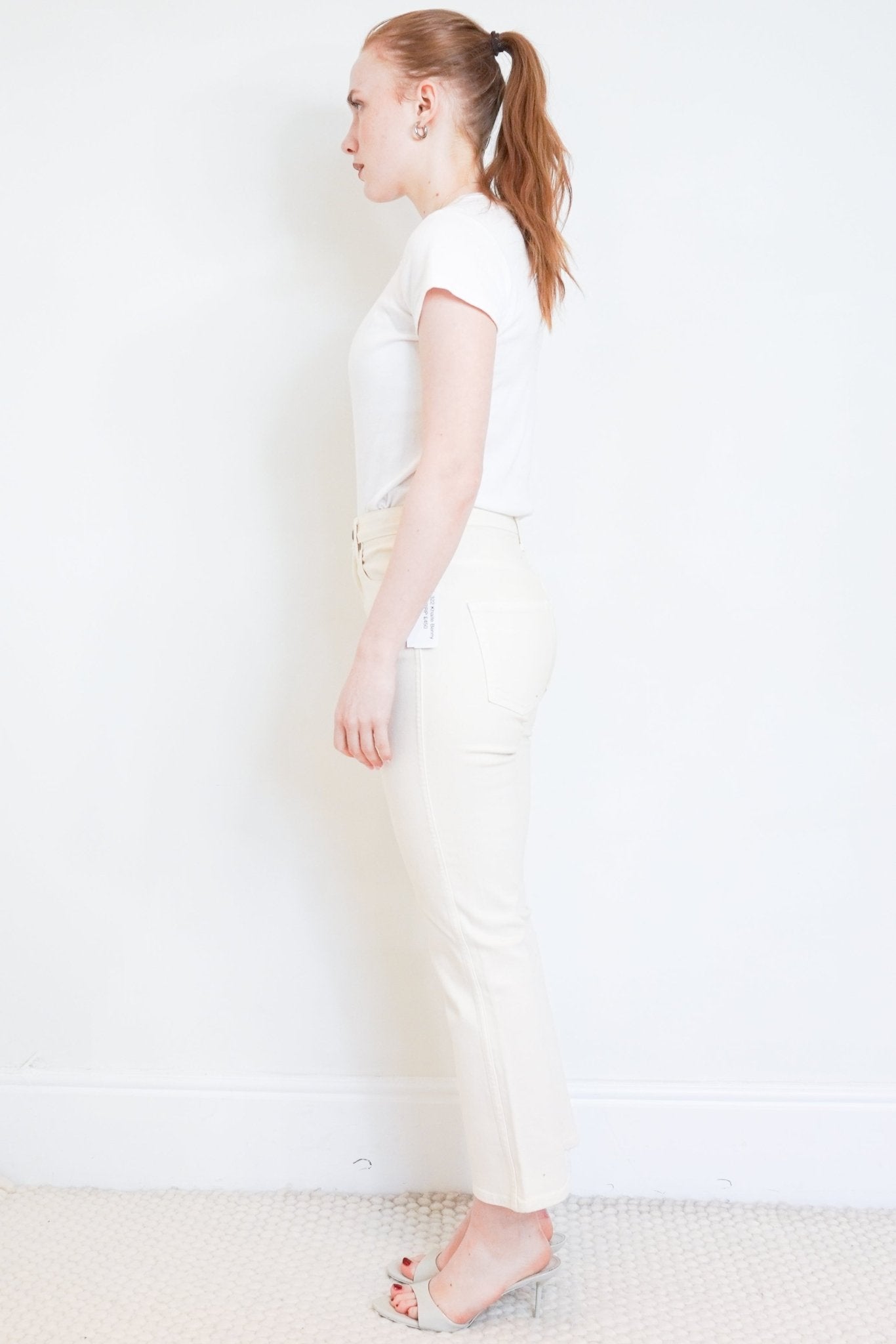 Khaite Cream Benny Jeans RRP £450 | Authentic Preloved - Reloved Again