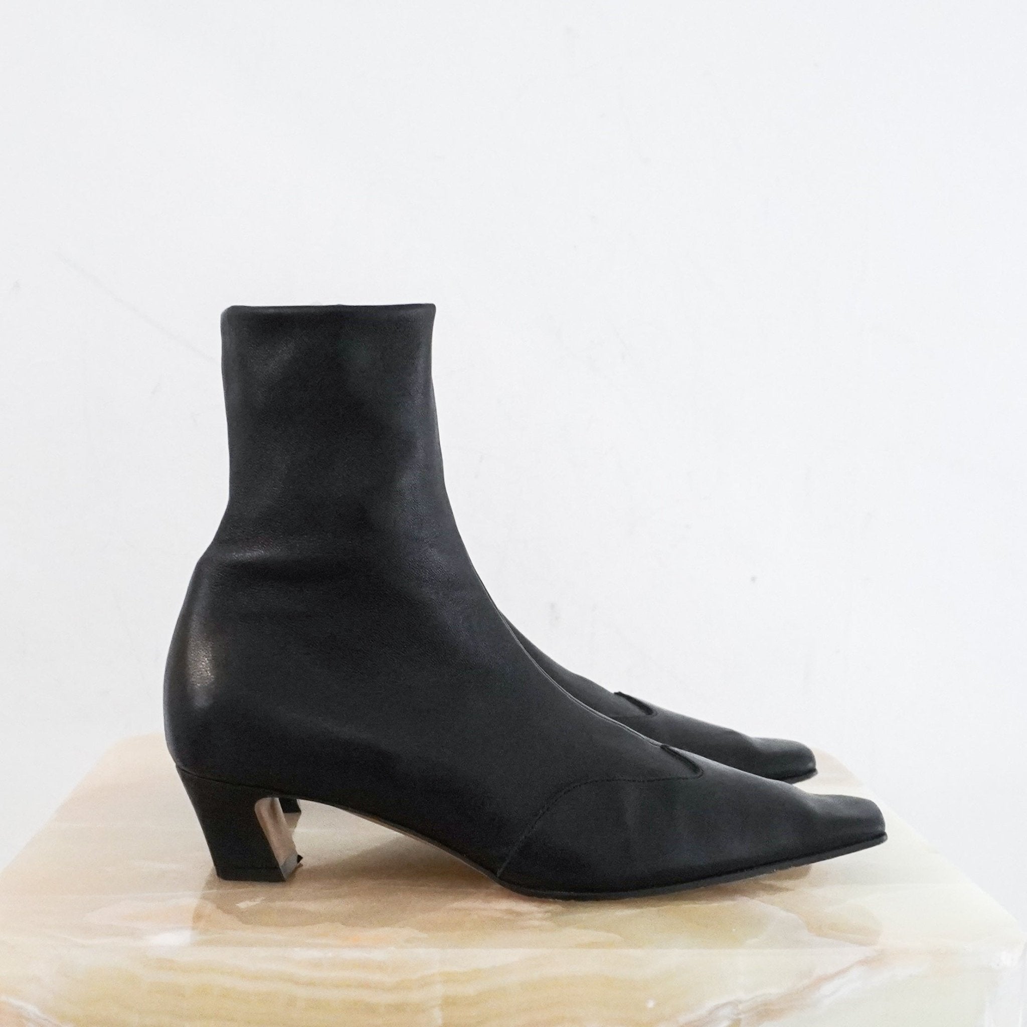 Khaite Nevada Ankle Boots in Black RRP £1300 | Authentic Preloved - Reloved Again