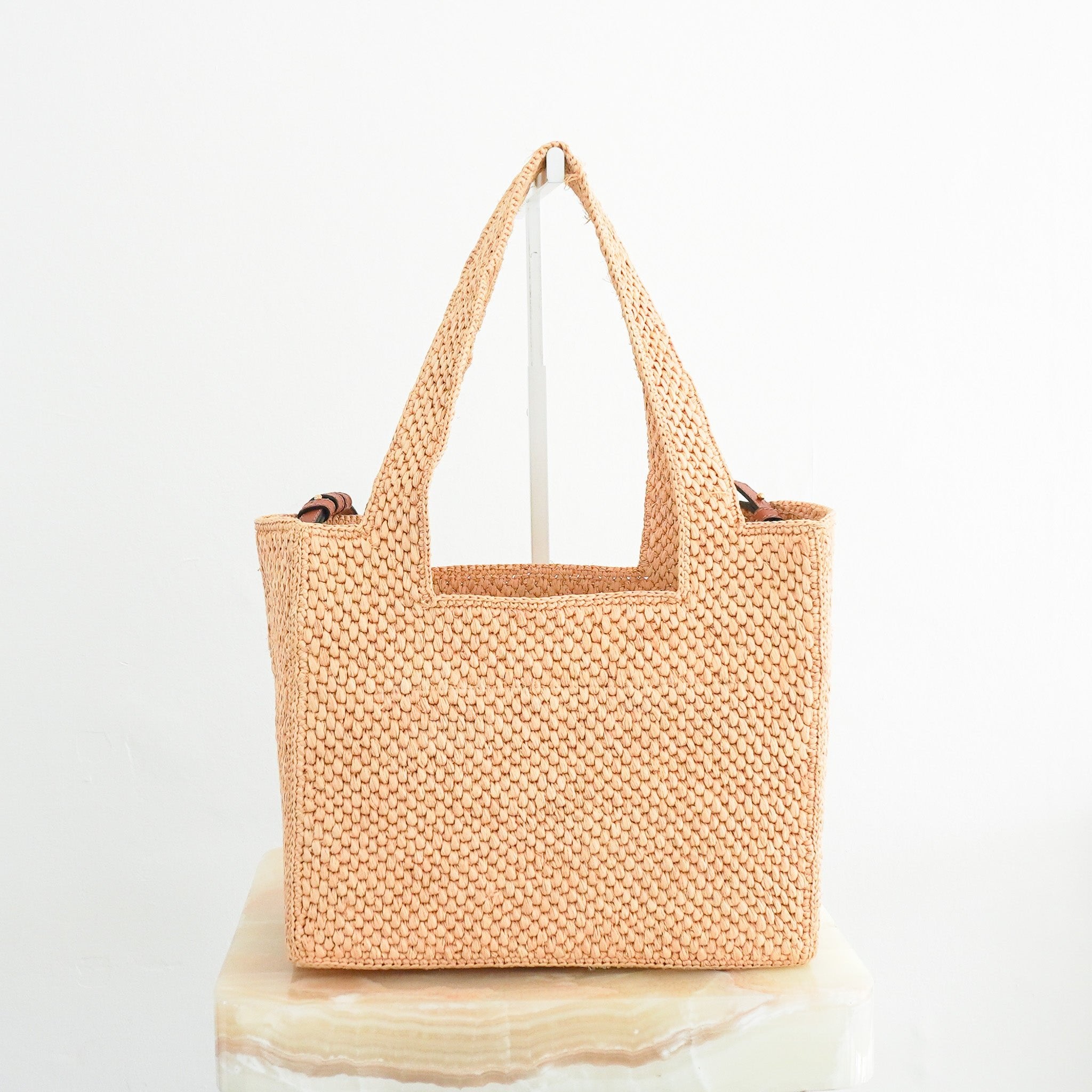 LOEWE Paula’s Ibiza Medium Font Logo Tote Bag RRP £1250 | Authentic Preloved [final sale] - Reloved Again