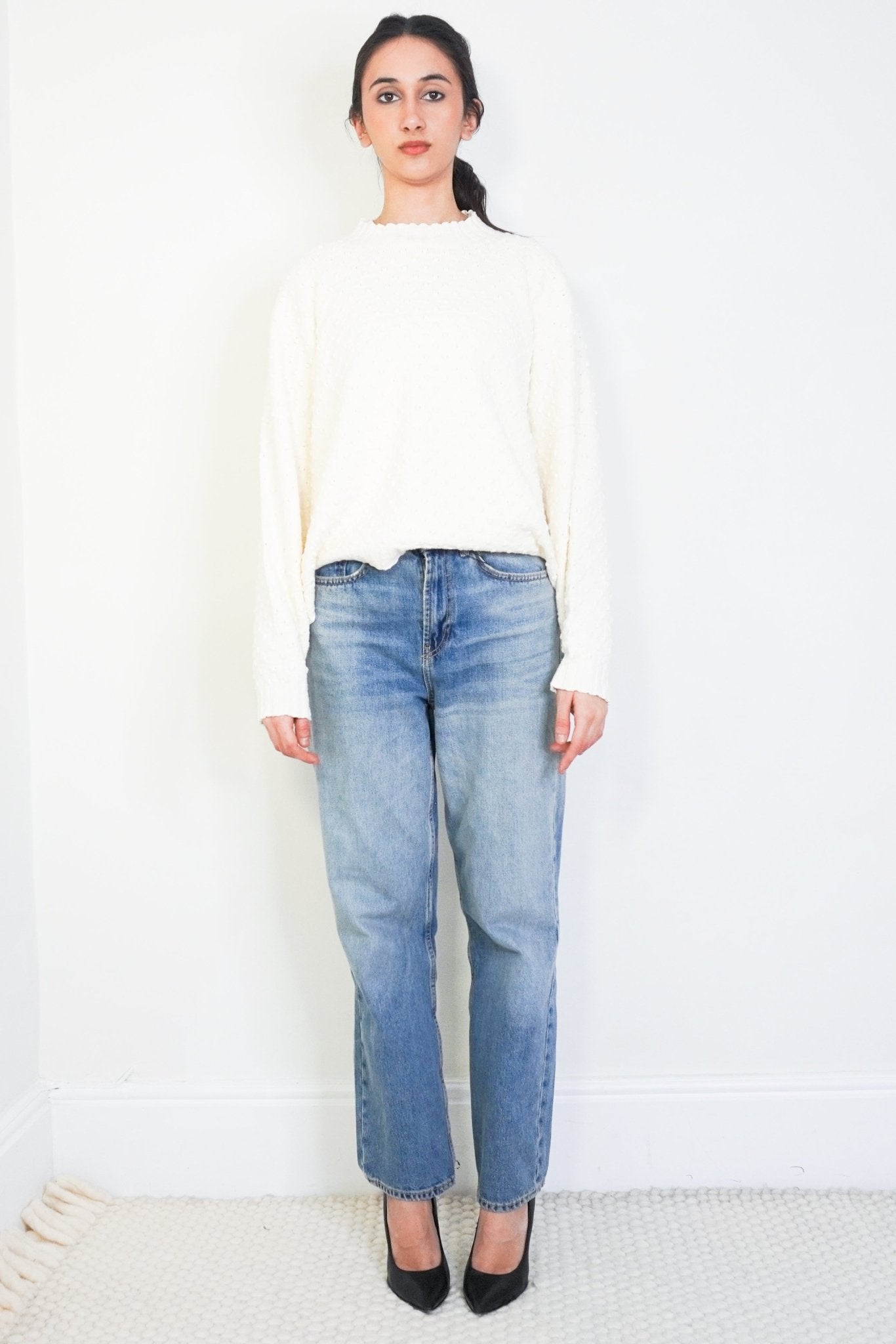 Lauren Manoogian Cream Jumper RRP £300 | Authentic Preloved - Reloved Again