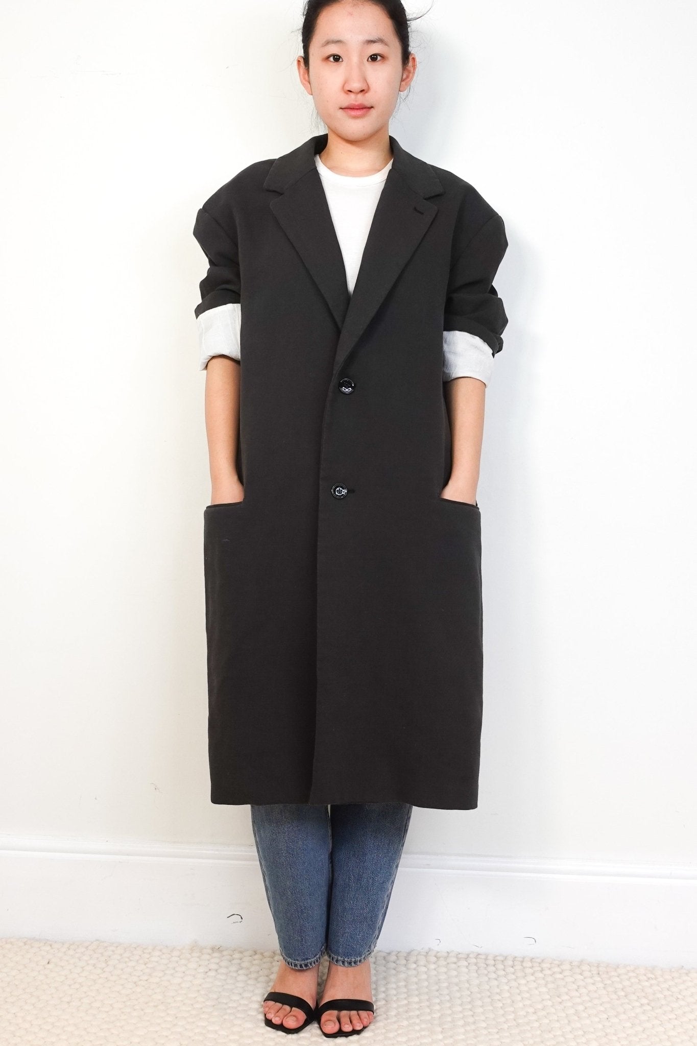 Lemaire Grey Overcoat RRP £1200 | Authentic Preloved - Reloved Again