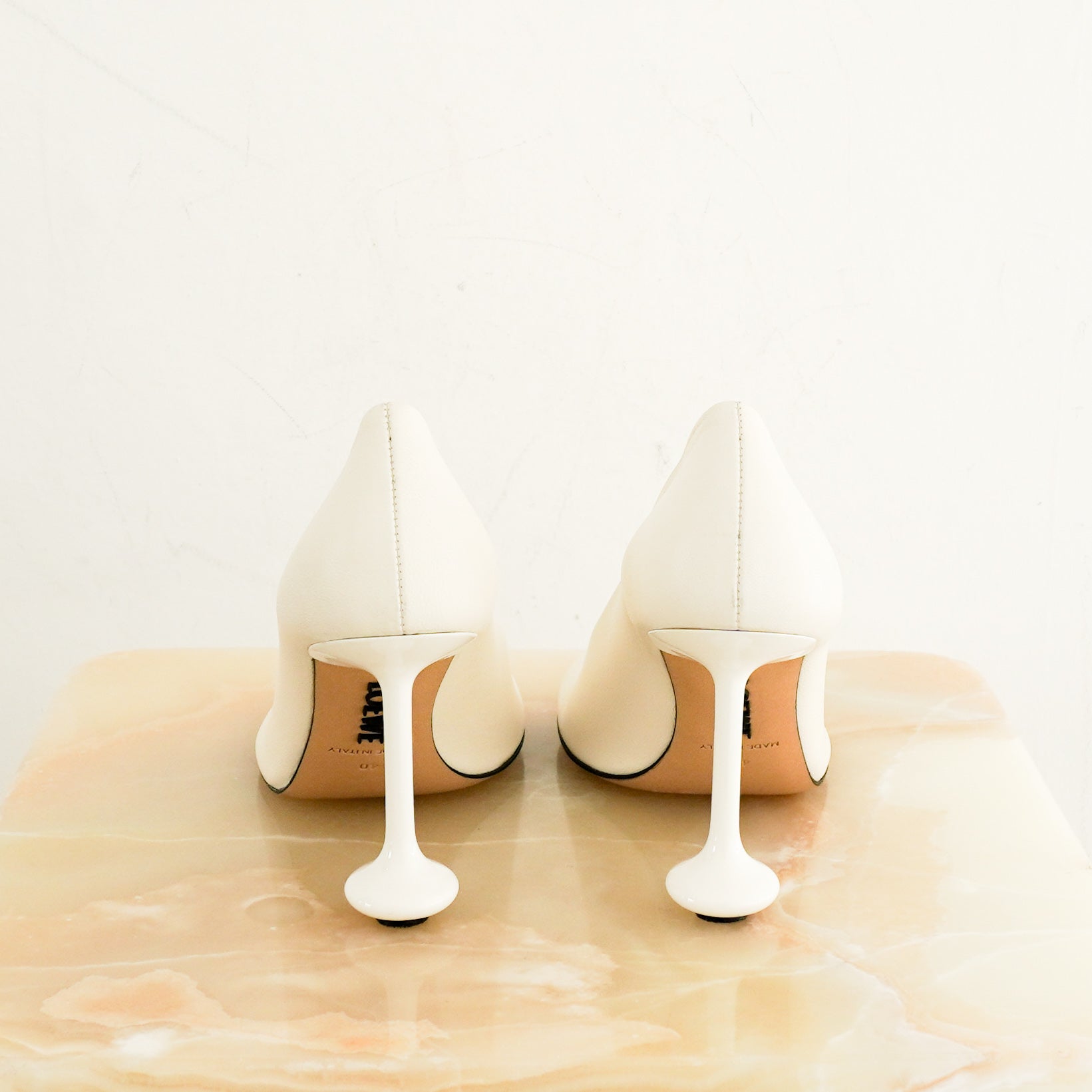 NEW Loewe White Toy Pumps RRP £825 | Authentic Preloved - Reloved Again