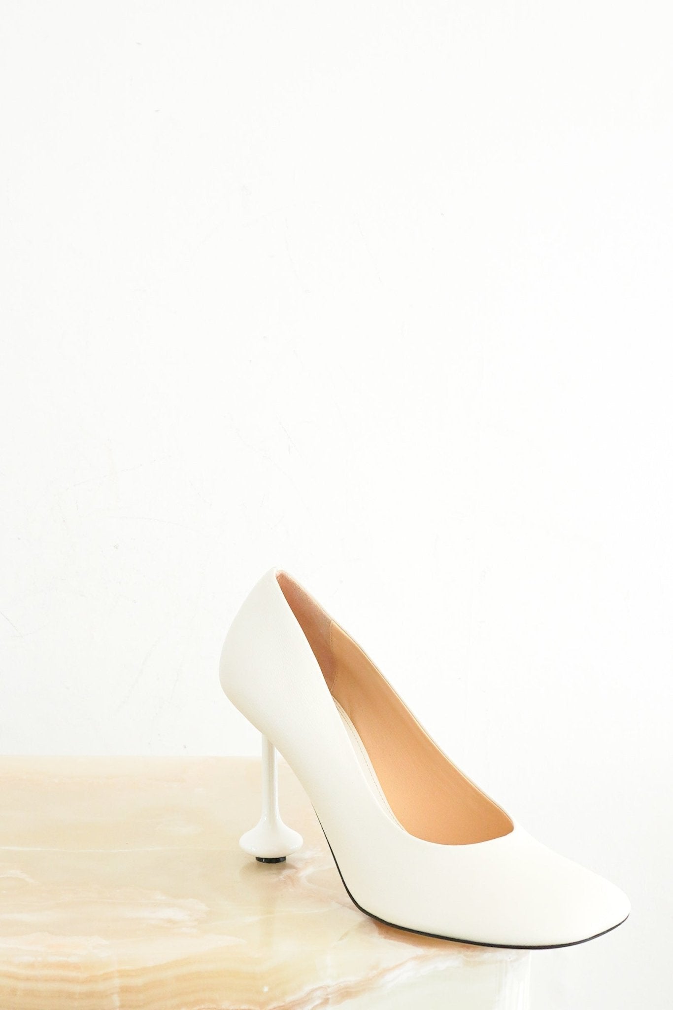 NEW Loewe White Toy Pumps RRP £825 | Authentic Preloved - Reloved Again