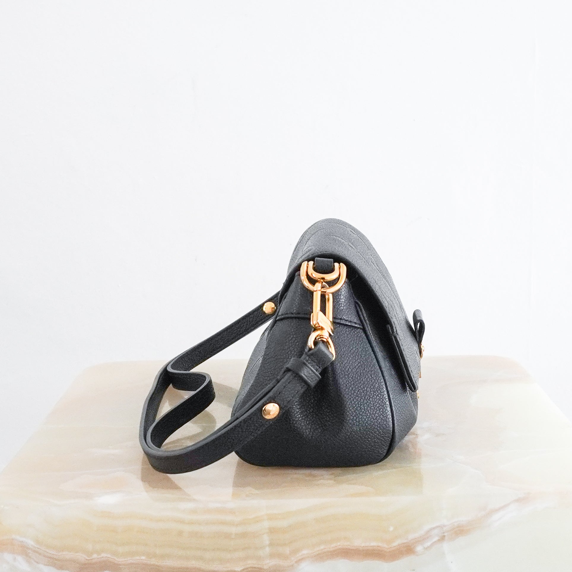 Louis Vuitton Black Favorite Baguette Bag RRP £1000 | Authentic Preloved - Reloved Again