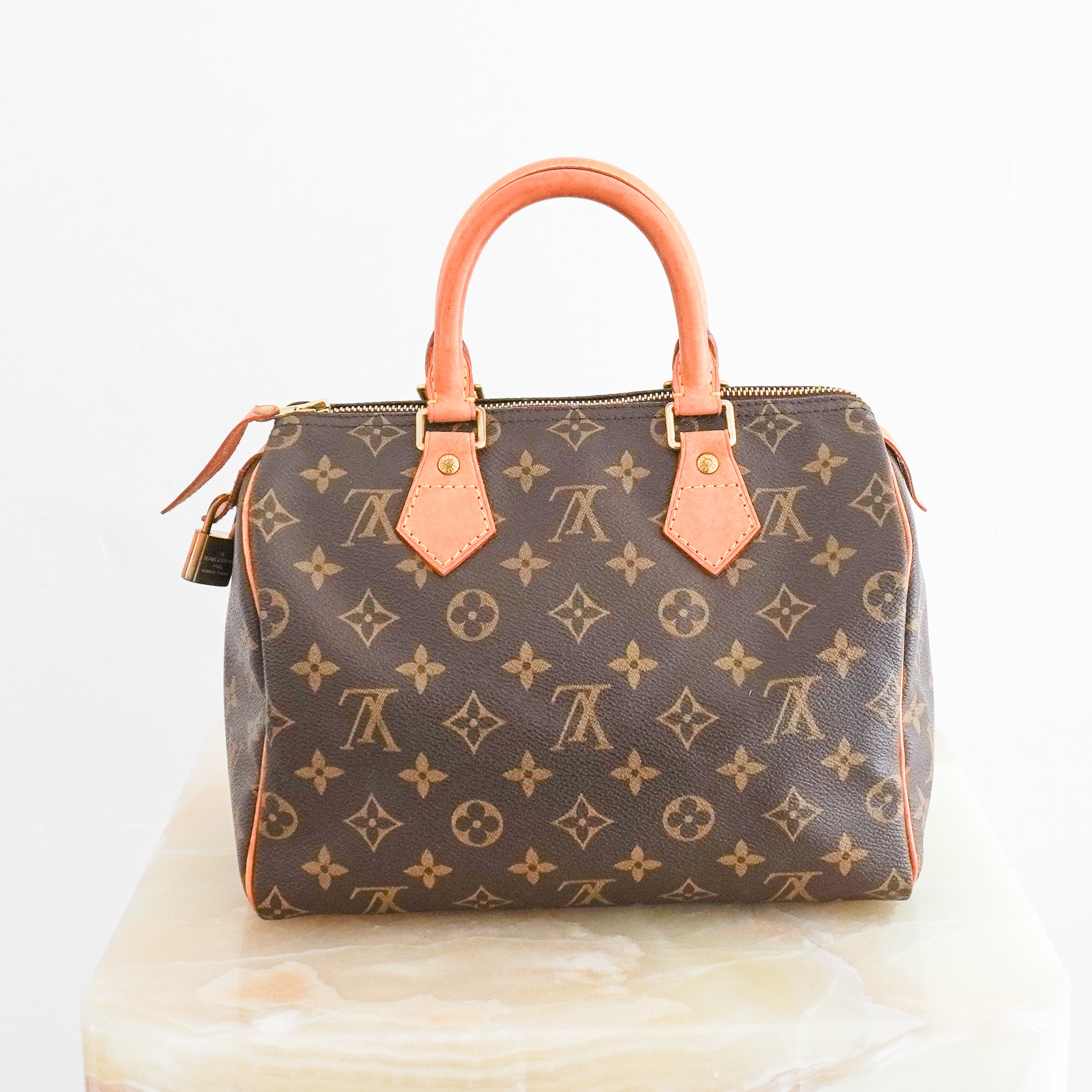 Louis Vuitton Speedy 25 Monogram Canvas Bag back photo chelsea london