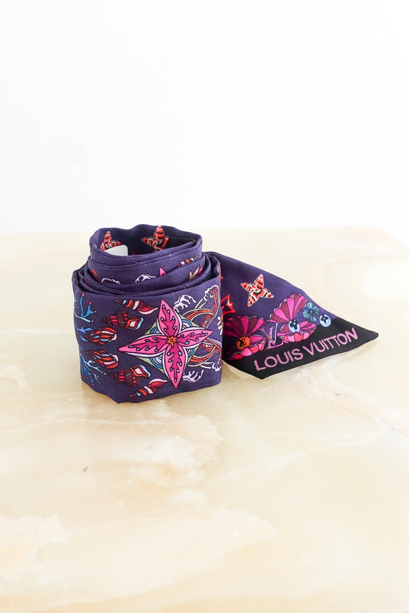Louis Vuitton silk twilly RRP £200 | Preloved Authentic