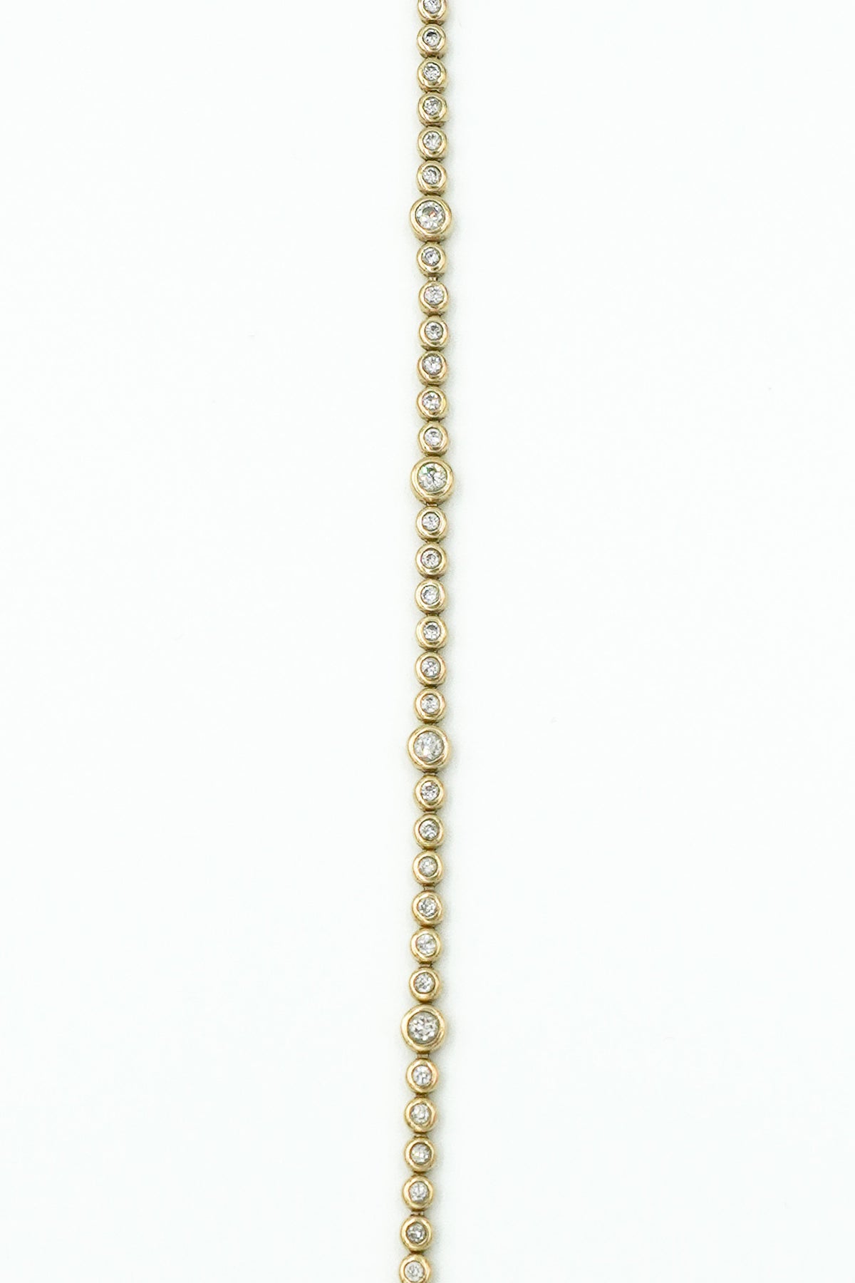Louise Sinclair 9ct Yellow Gold & Diamond Rub Over Bubble Bracelet (RRP £5000) | Authentic Preloved FINAL SALE - Reloved Again