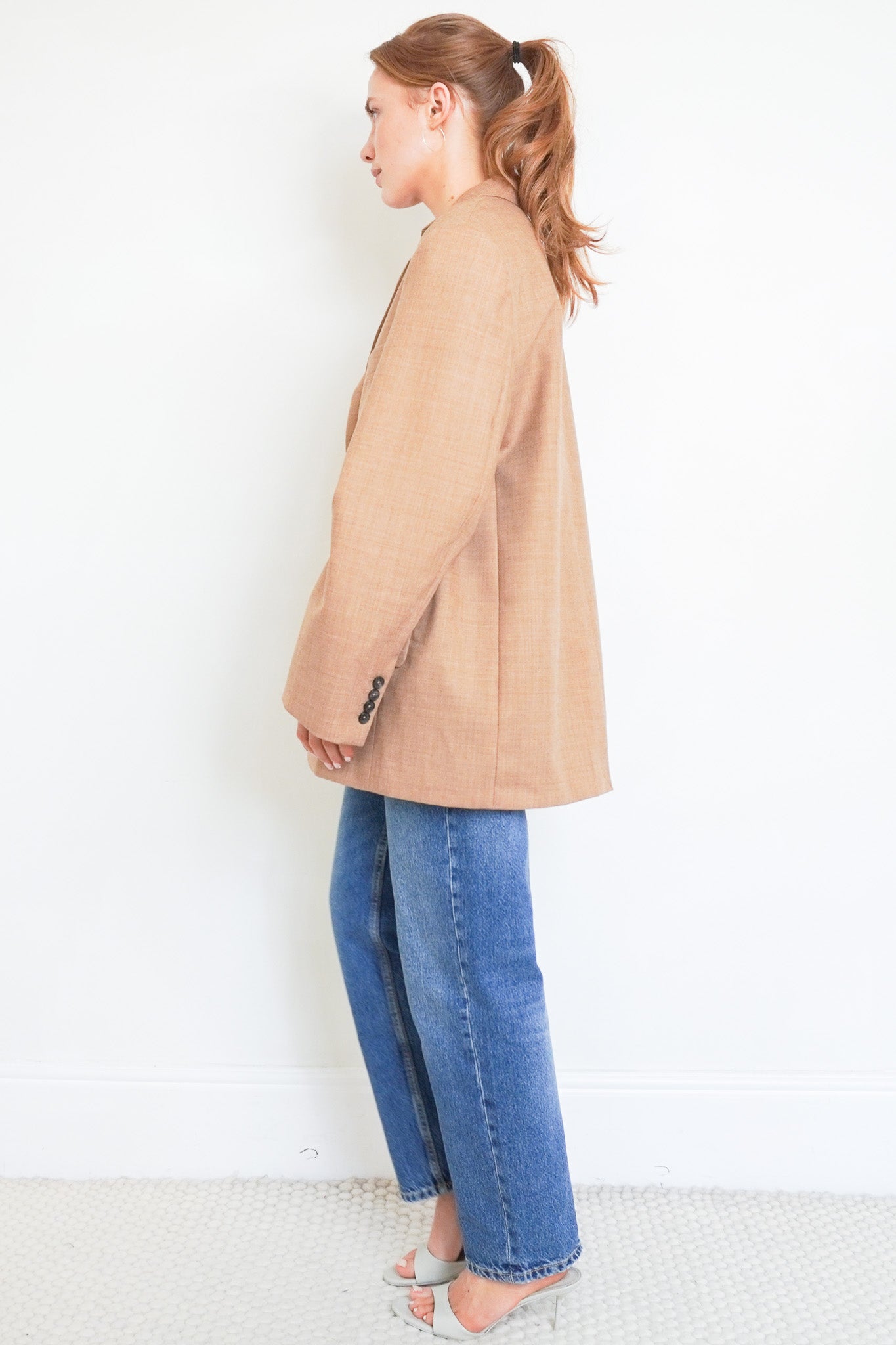 ME+EM-Beige-Single-Breasted-Wool-Blazer-Side-Picture