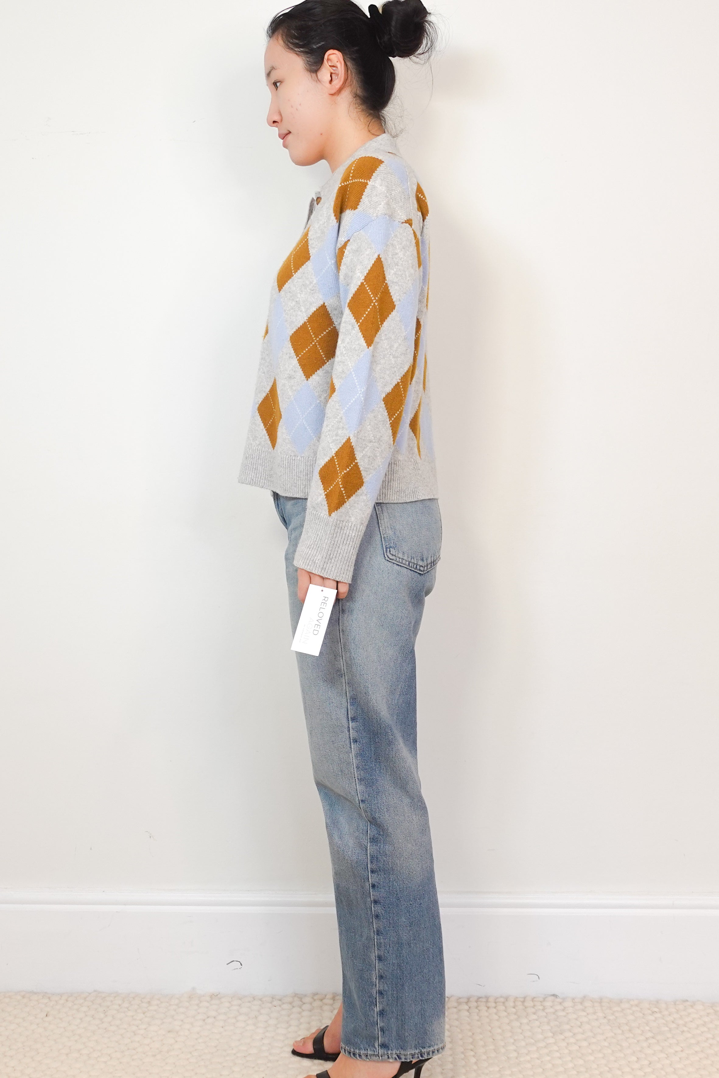 ME+EM-Grey-Argyle-Merino-Wool-Jumper-side-picture-Chelsea-London
