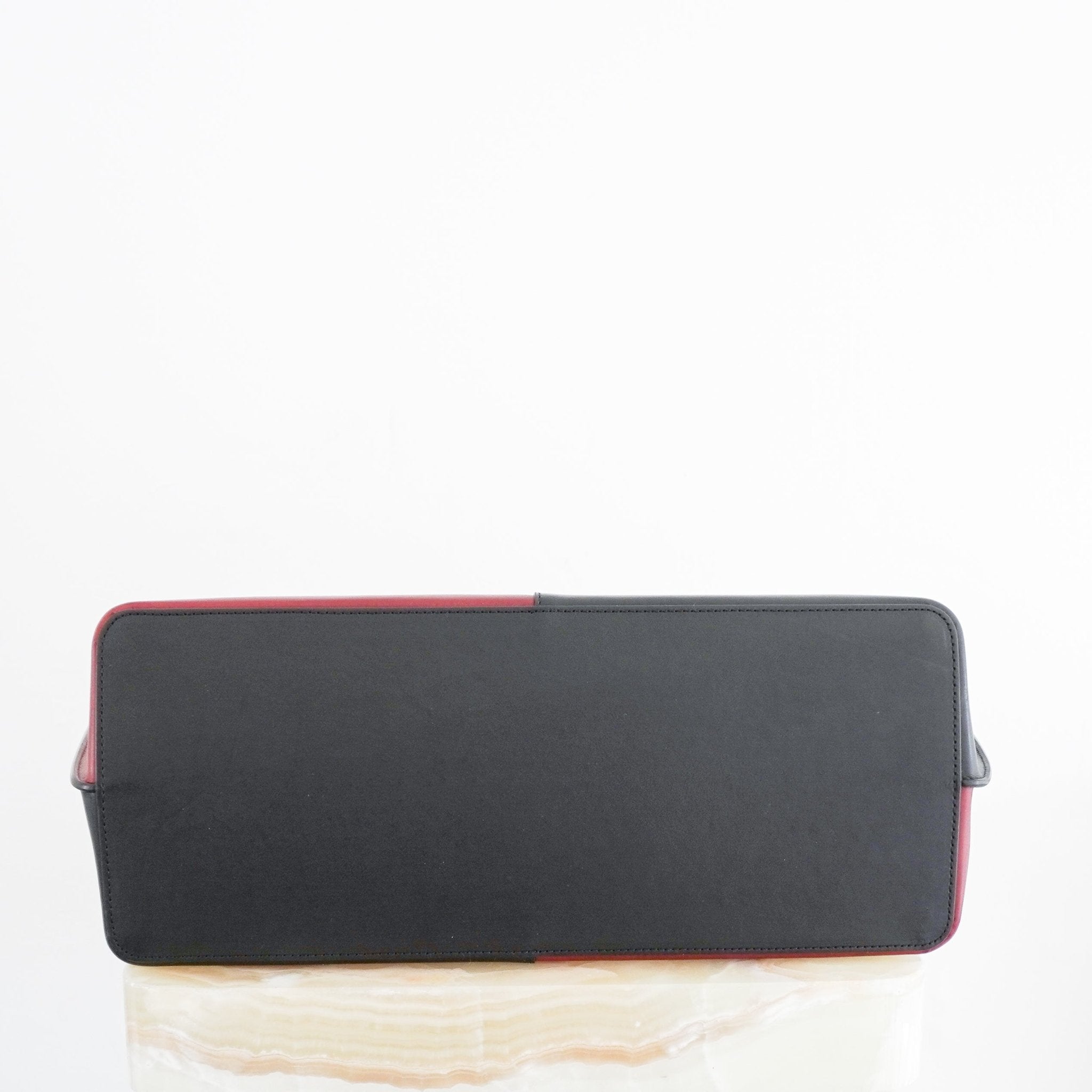 Mansur Gavriel Black & Red Multitude Leather Tote Bag RRP £500 | Authentic Preloved - Reloved Again