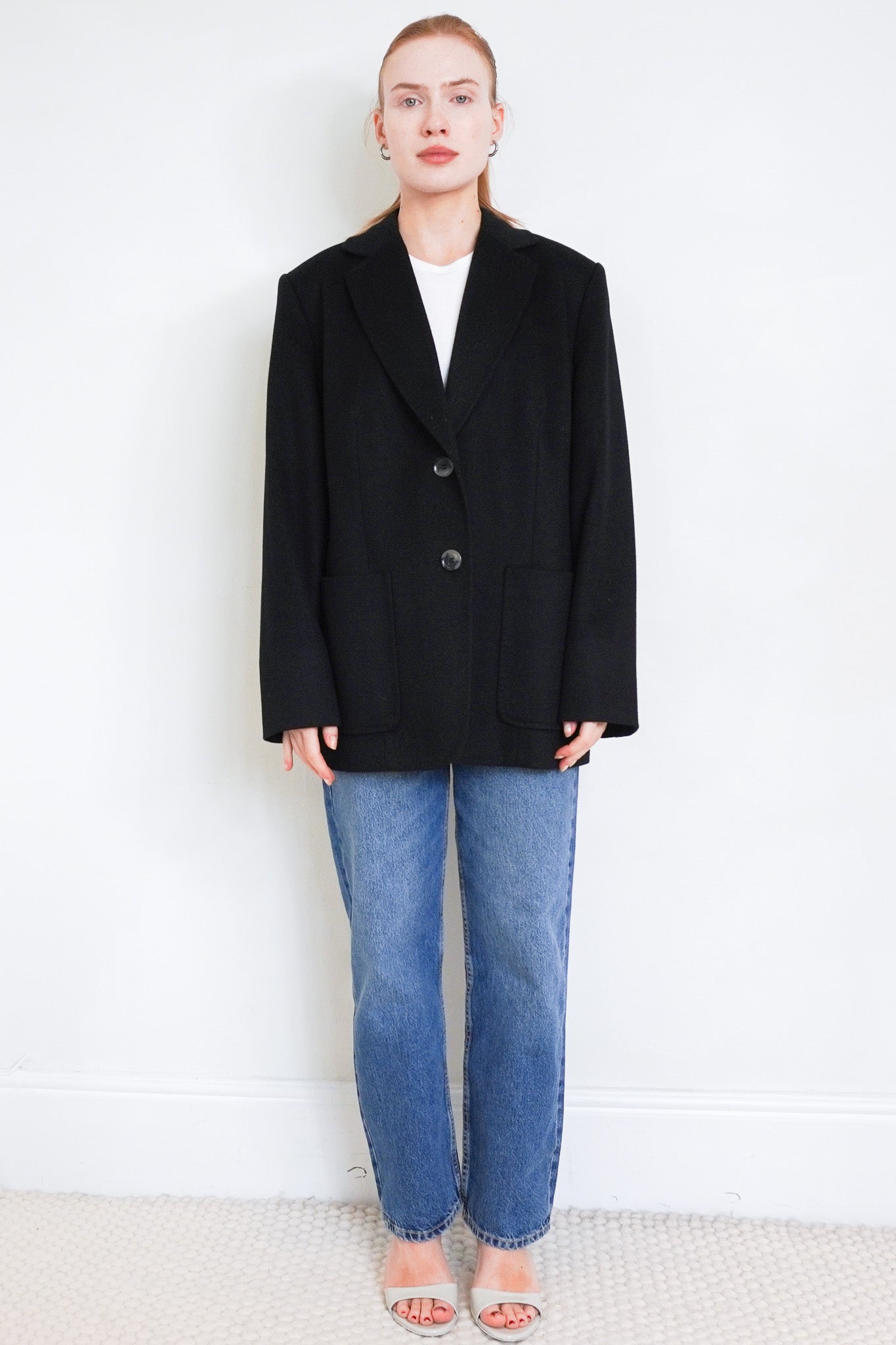 Marina Rinaldi Black Blazer | Authentic Preloved - Reloved Again