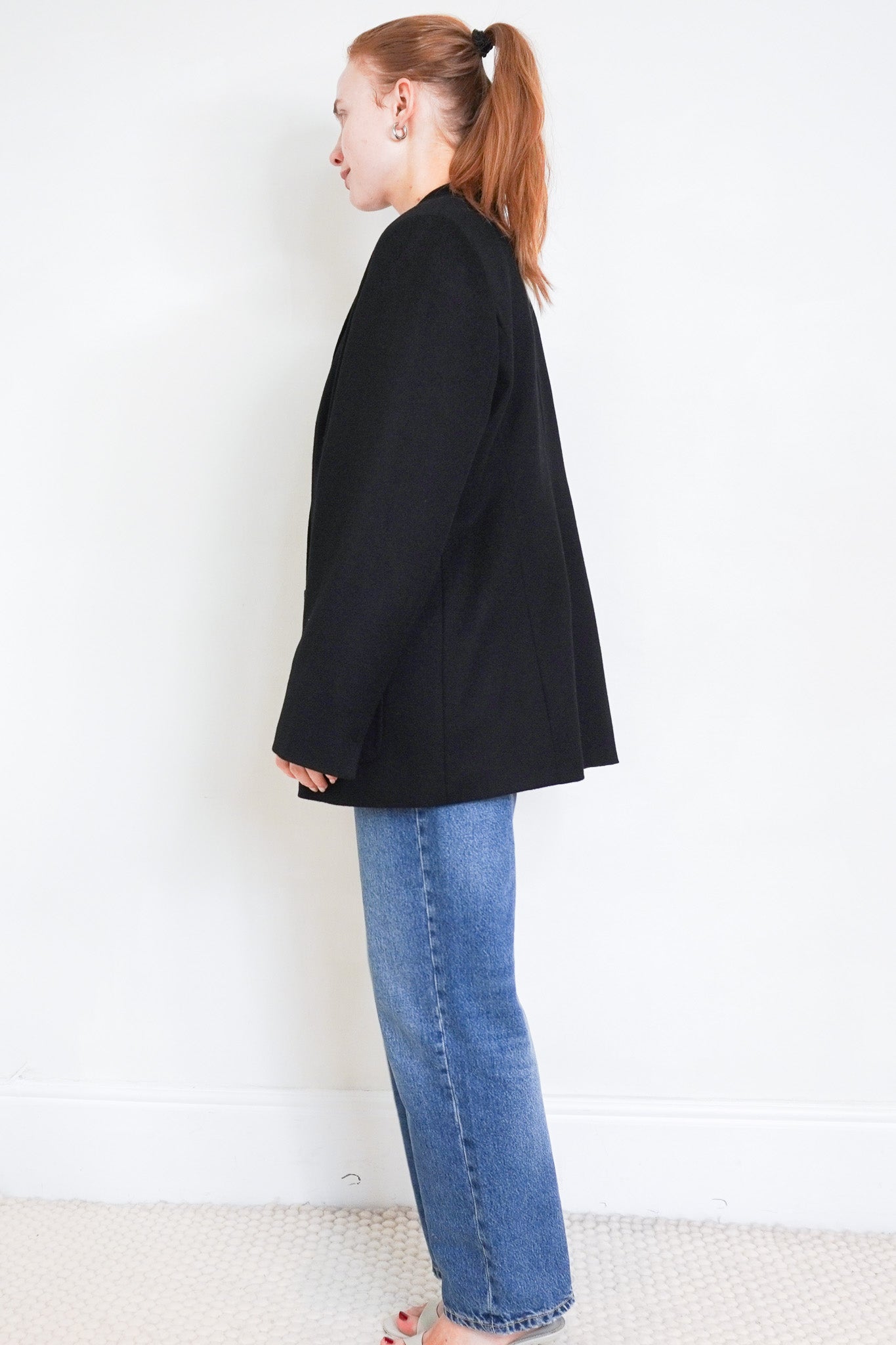 Marina Rinaldi Black Blazer | Authentic Preloved - Reloved Again