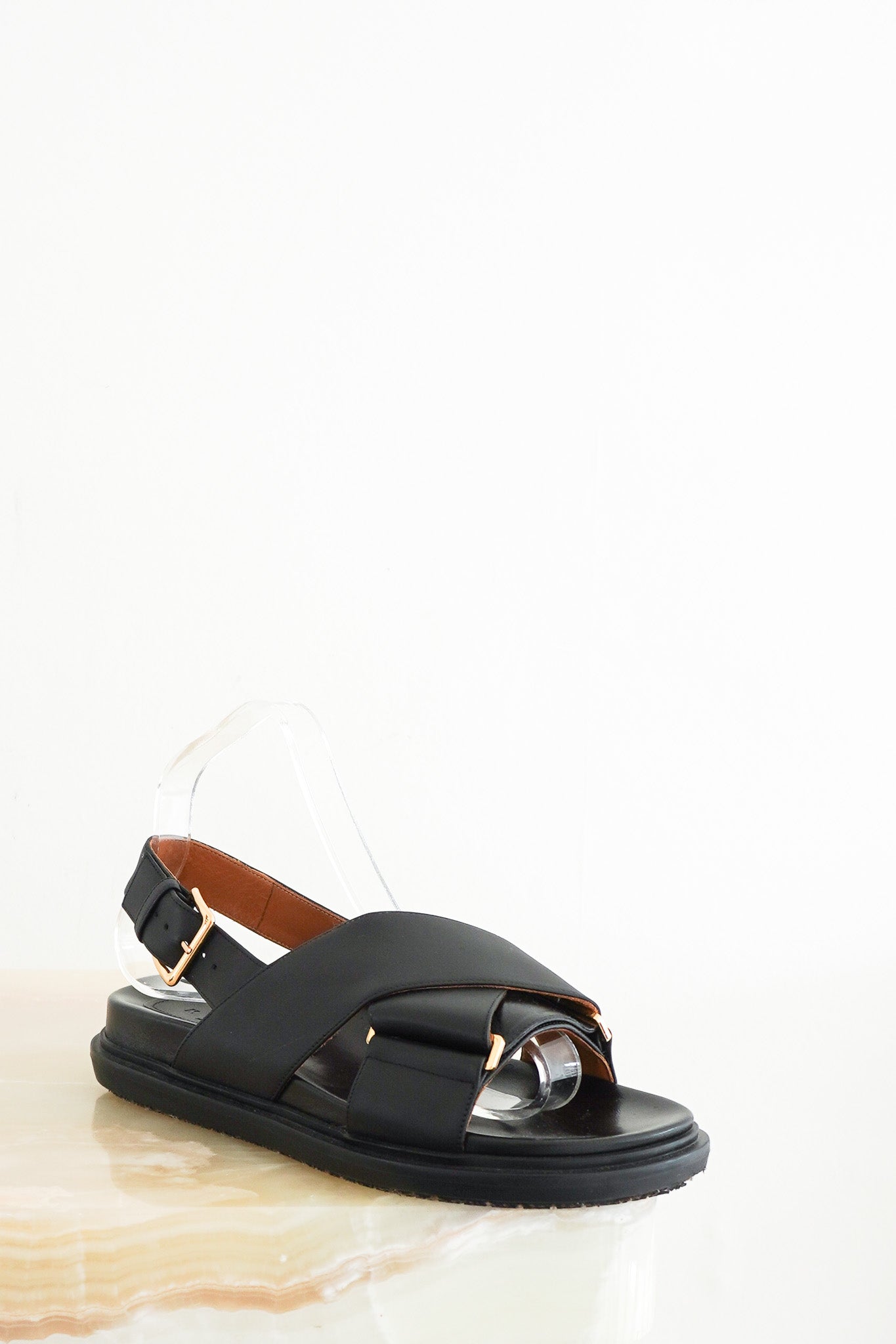 Marni Fussbett Flats in Black RRP £590 | Authentic Preloved - Reloved Again