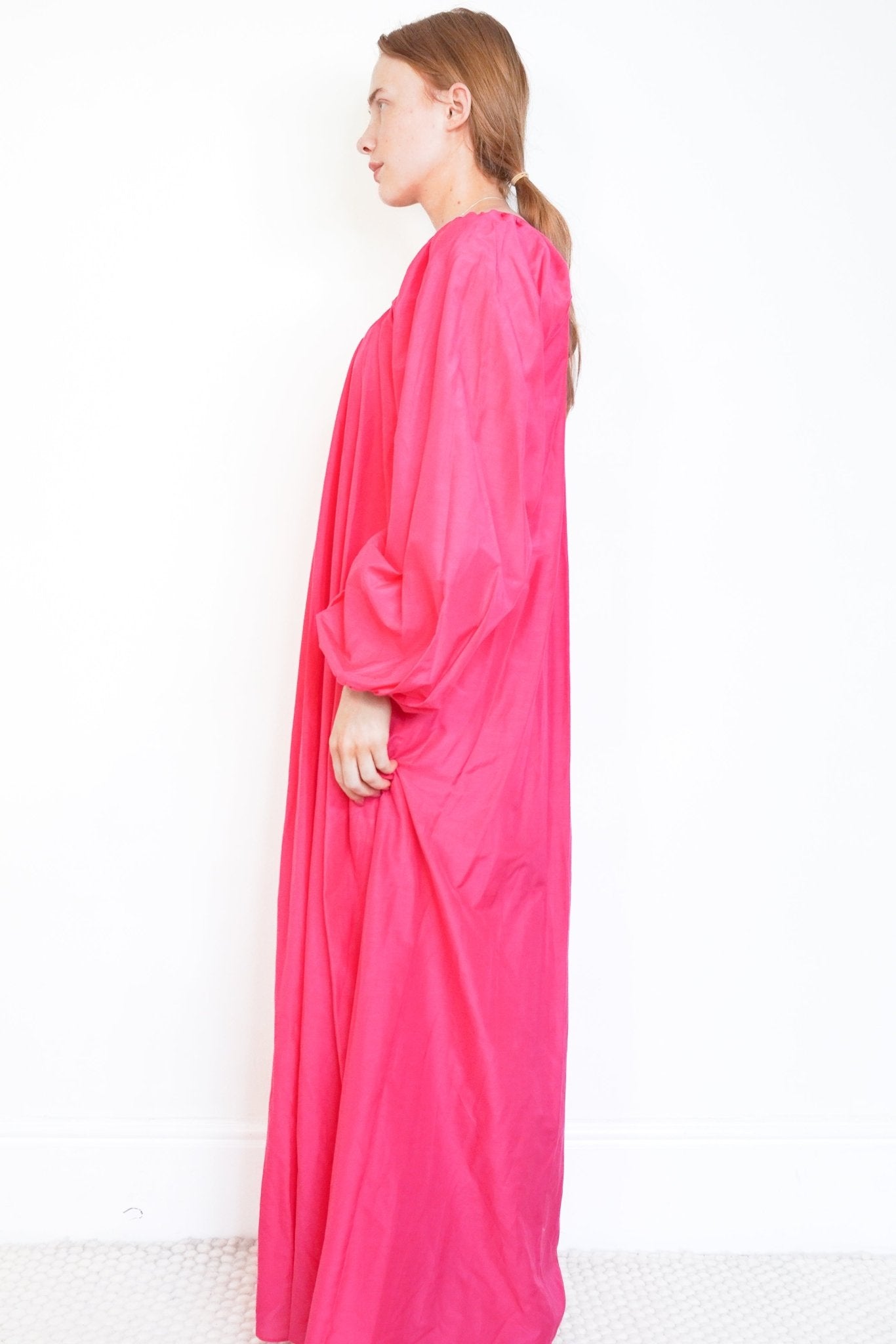 Matteau Pink Organic Cotton Maxi Dress (RRP £440) | Authentic Preloved - Reloved Again