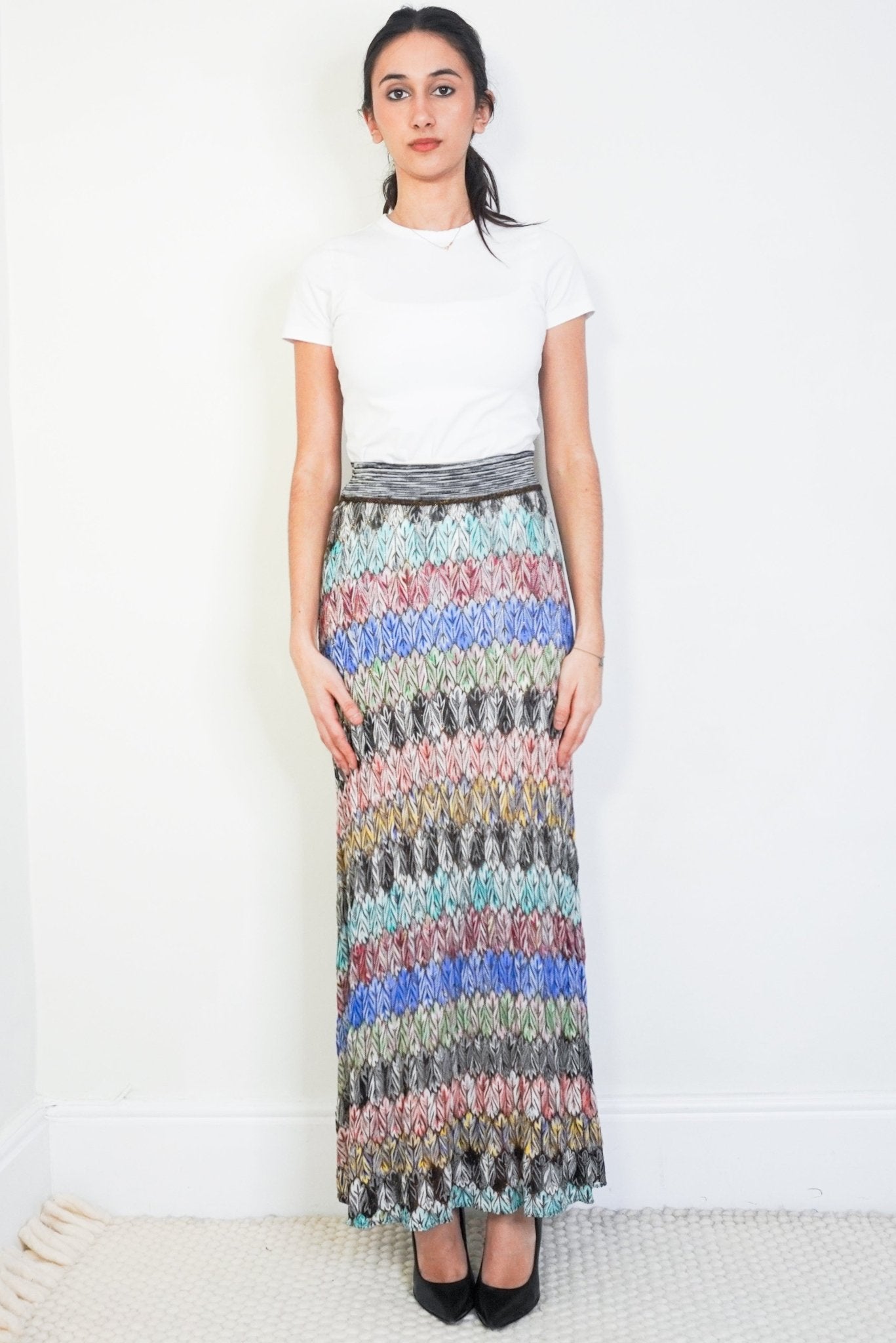 Missoni Multicolour Print Maxi Skirt RRP £725 | Authentic Preloved - Reloved Again