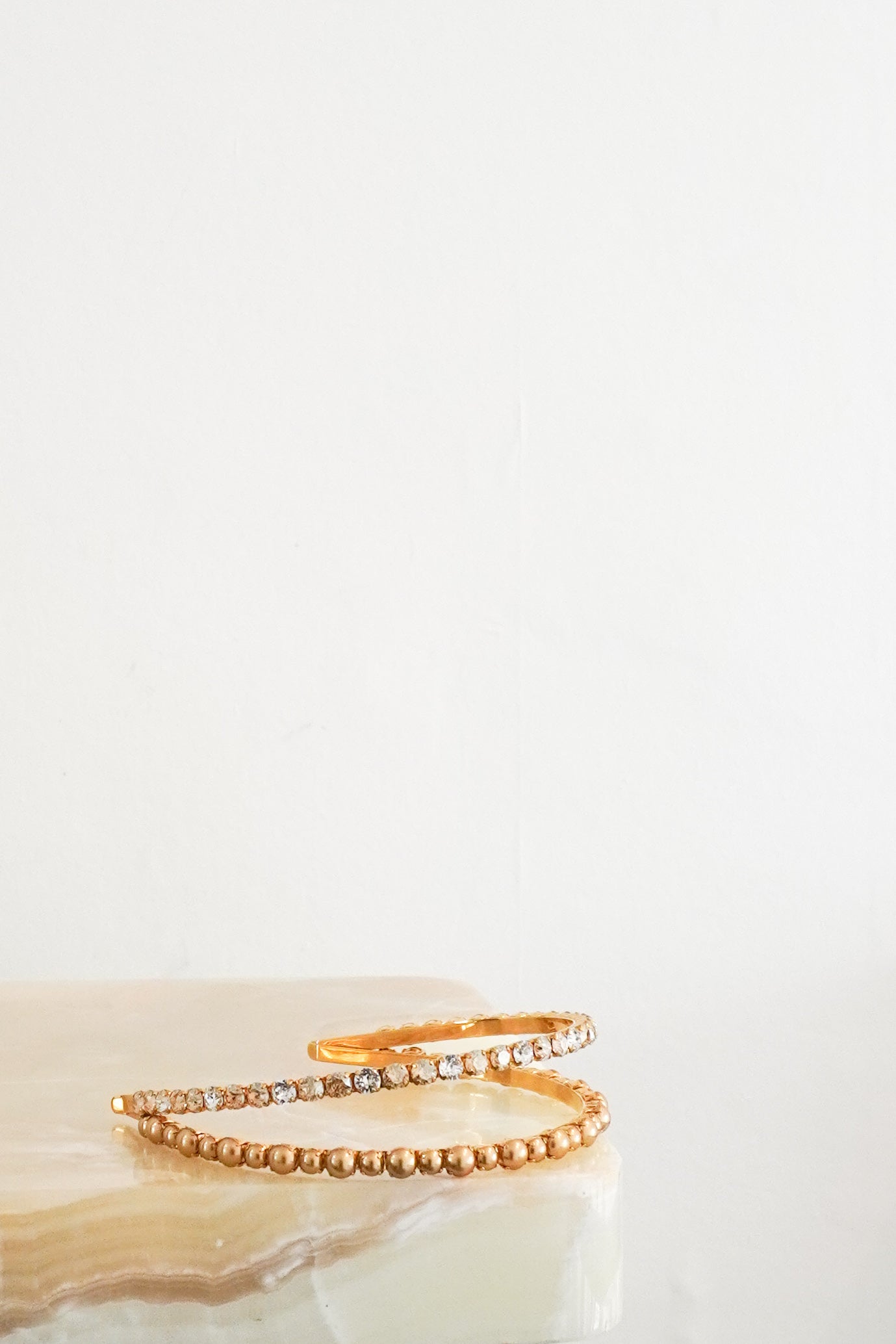 Miu Miu Pearl and Diamante Headband in Gold RRP £700 | Authentic Preloved FINAL SALE - Reloved Again