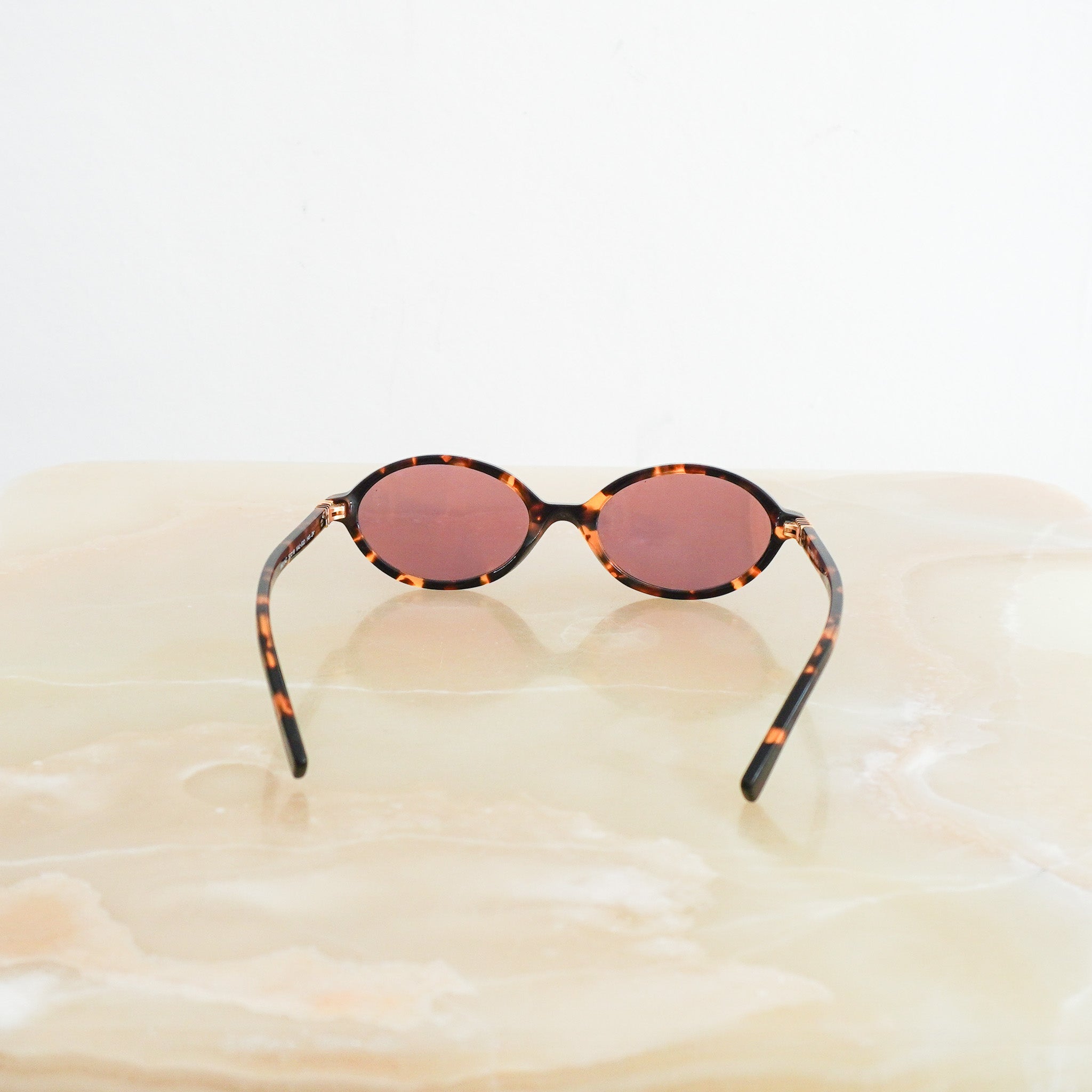 Miu Miu Tortoise Shell Oval Sunglasses RRP £341 | Authentic Preloved FINAL SALE - Reloved Again