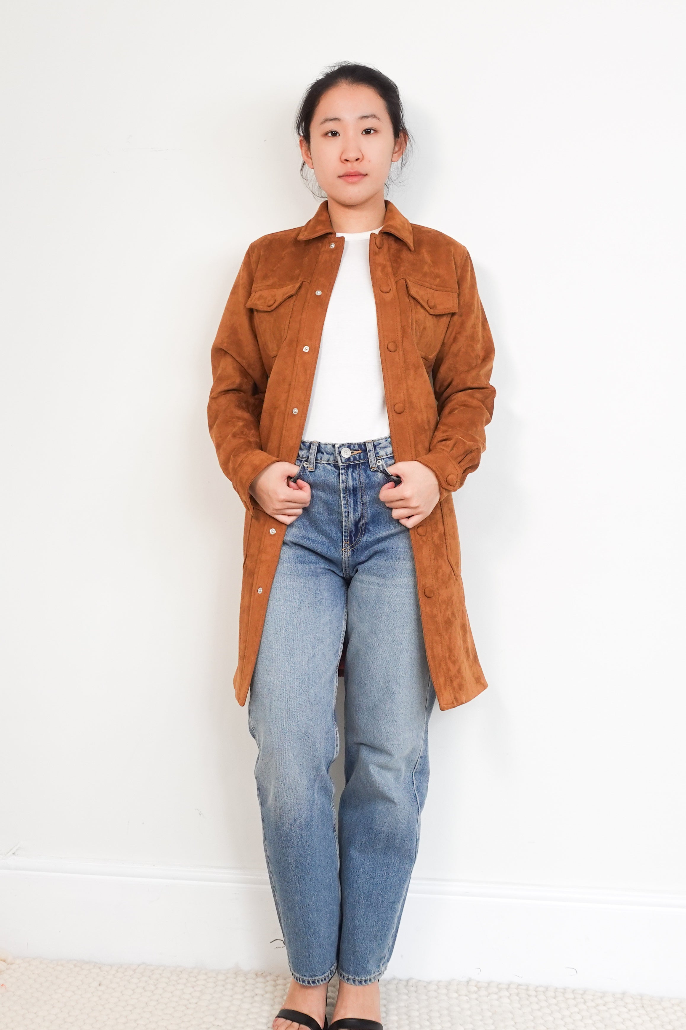 Mother-Brown-Pocket-Hitch-Hiking-Logo-Jacket-front-picture-Chelsea-London