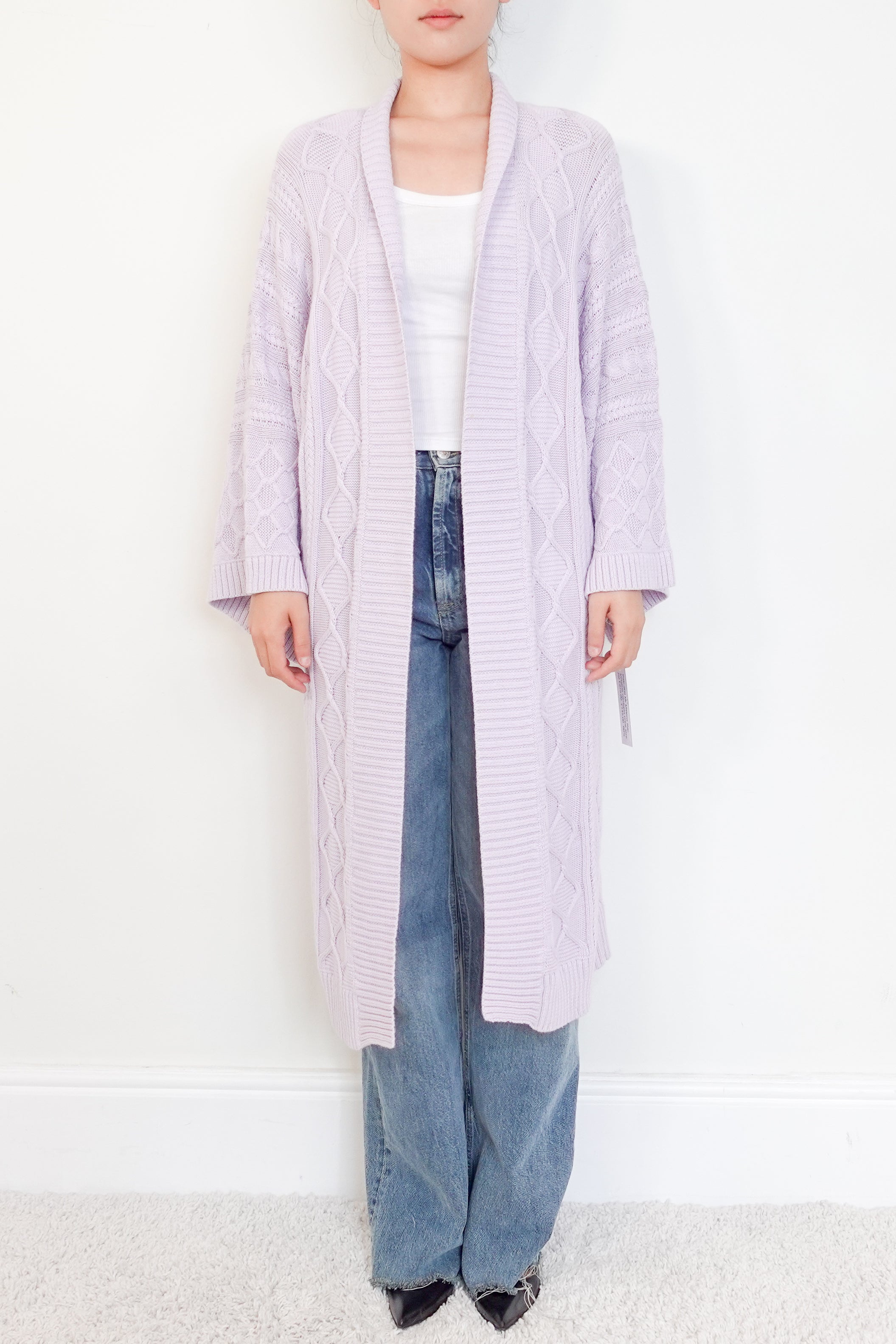 Mr Mittens Lilac Cardigan 