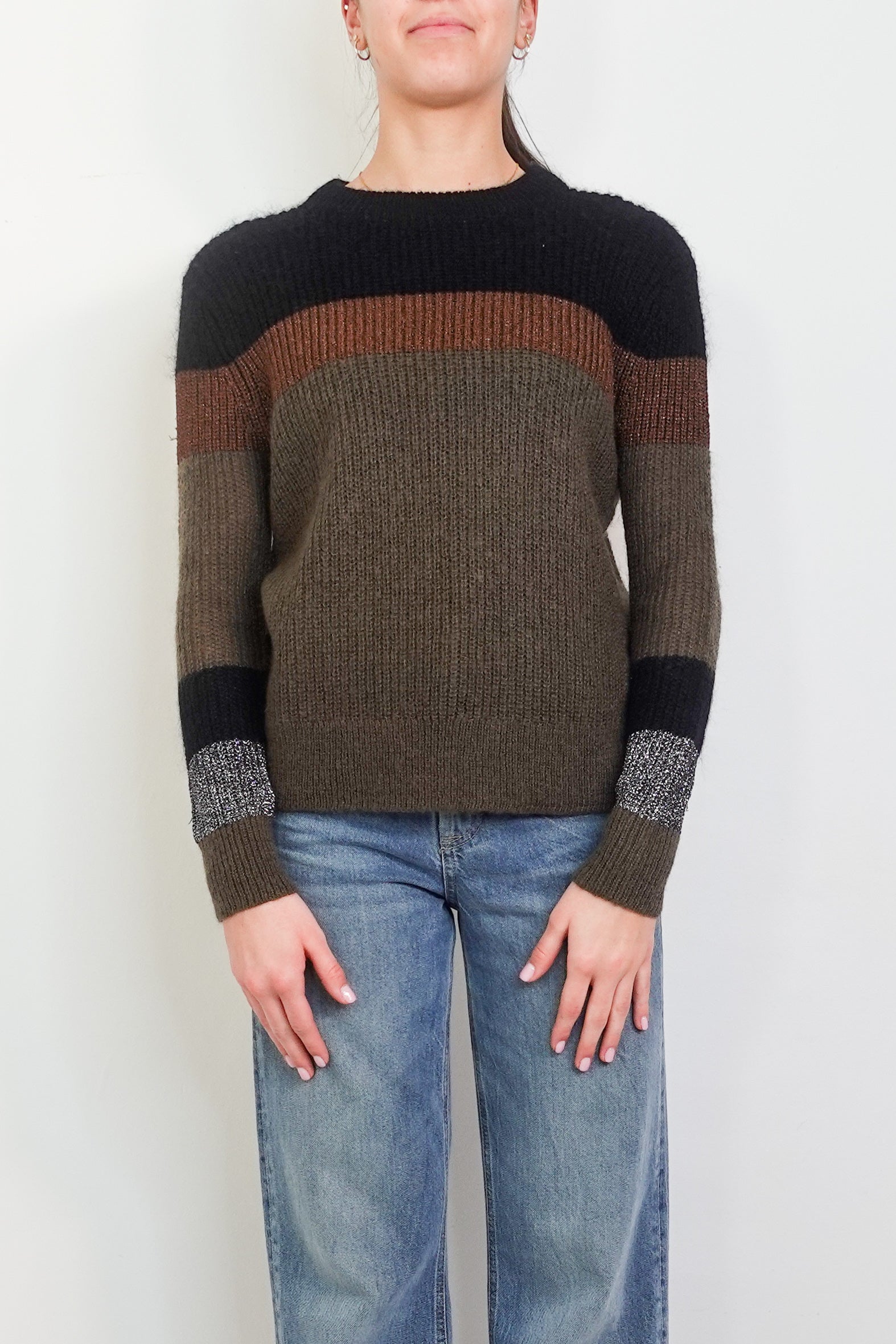 Munthe Stripe Sweater RRP £180-no returns | Authentic Preloved