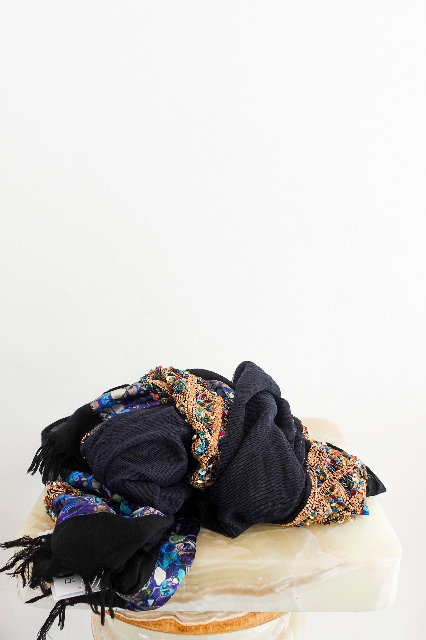 NEW-Dries-Van-Noten-Embellished-Scarf–firstphoto