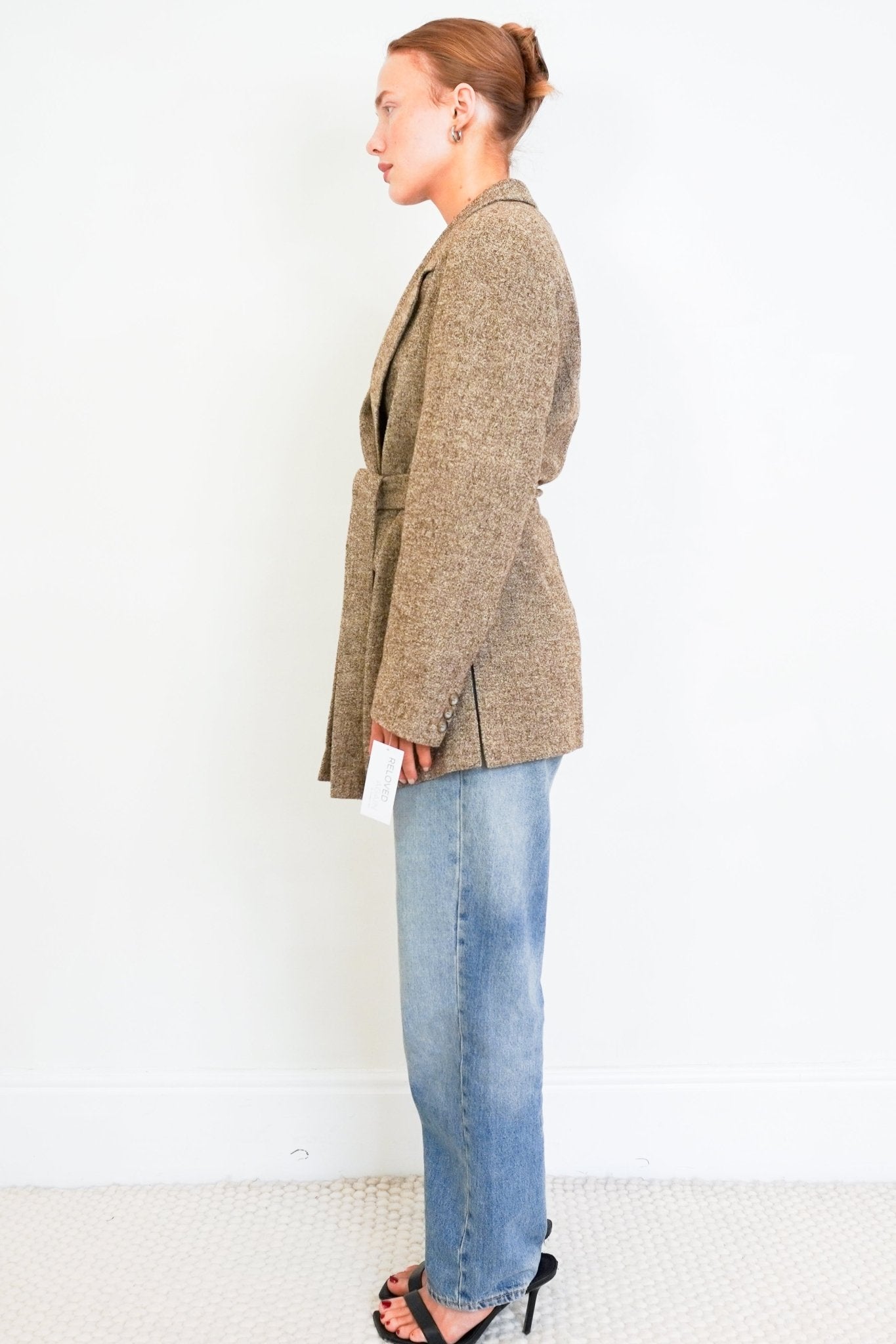 NEW-MaxMara-Cream-Belted-Cardigan-side-picture-Chelsea-London