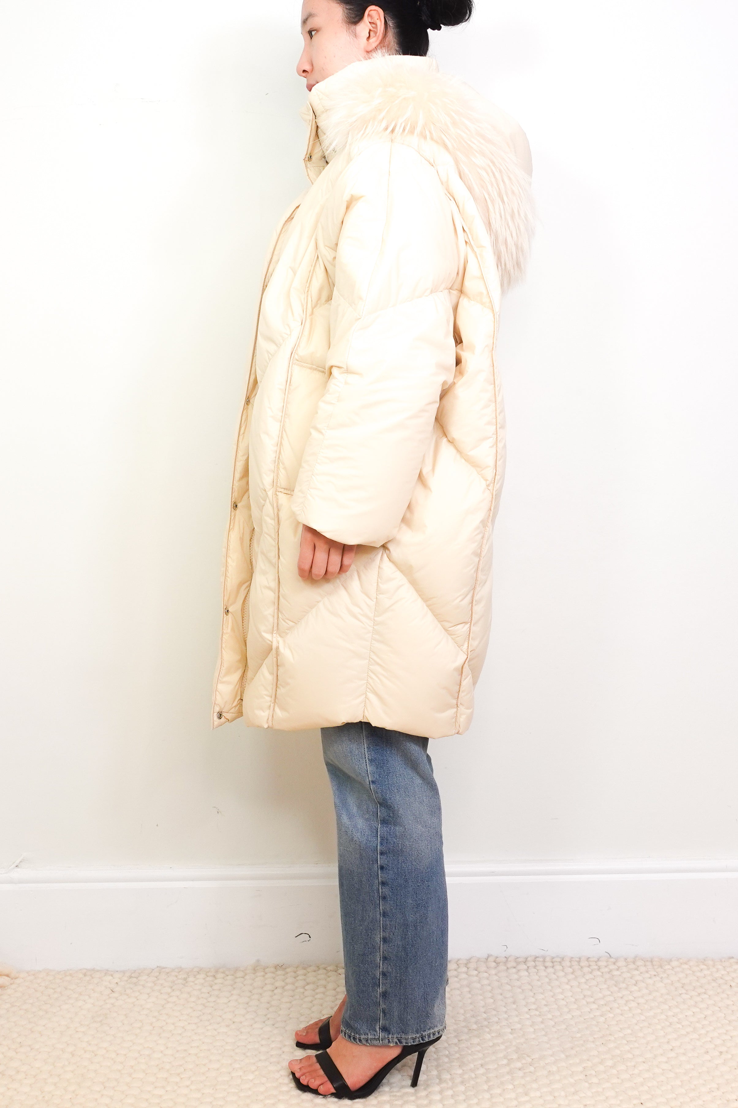NEW-Natures-Collection-Cream-Mikala-Jacket-Authentic-Preloved-side-picture-chelsea-london