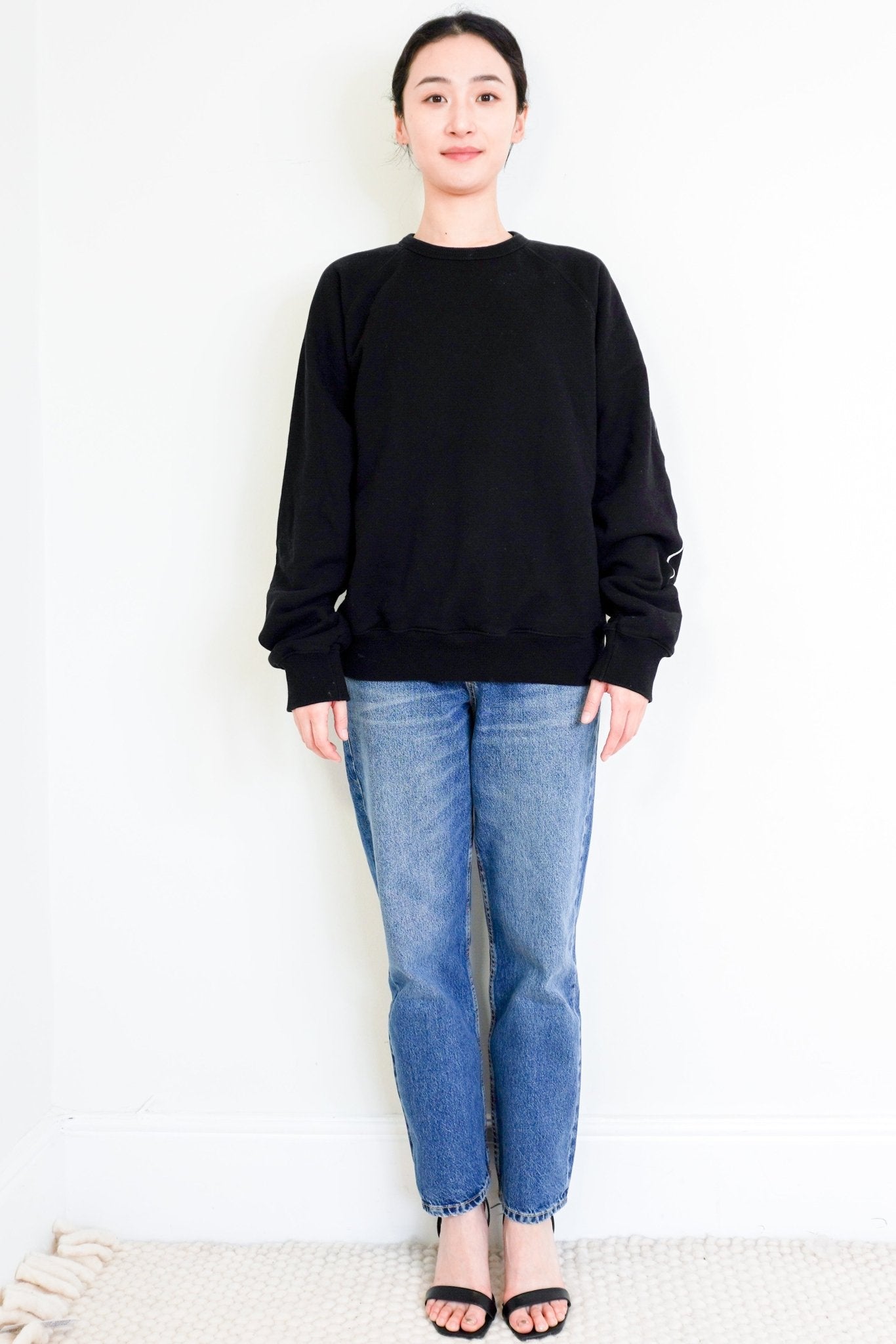 NEW Peter Do Black Tattoo Sweatshirt RRP £350 | Authentic Preloved - Reloved Again