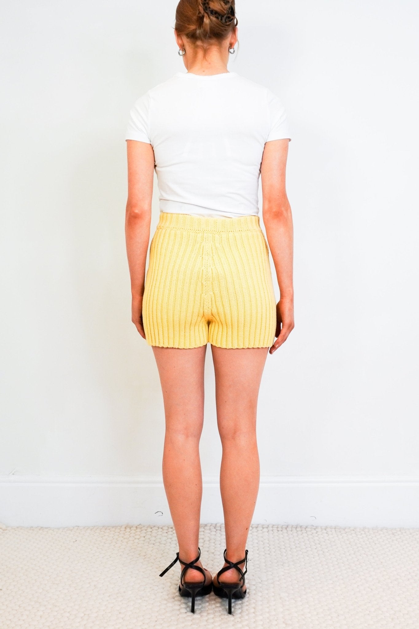 NEW The Knotty Ones Yellow Shorts RRP £253 | Authentic Preloved - Reloved Again