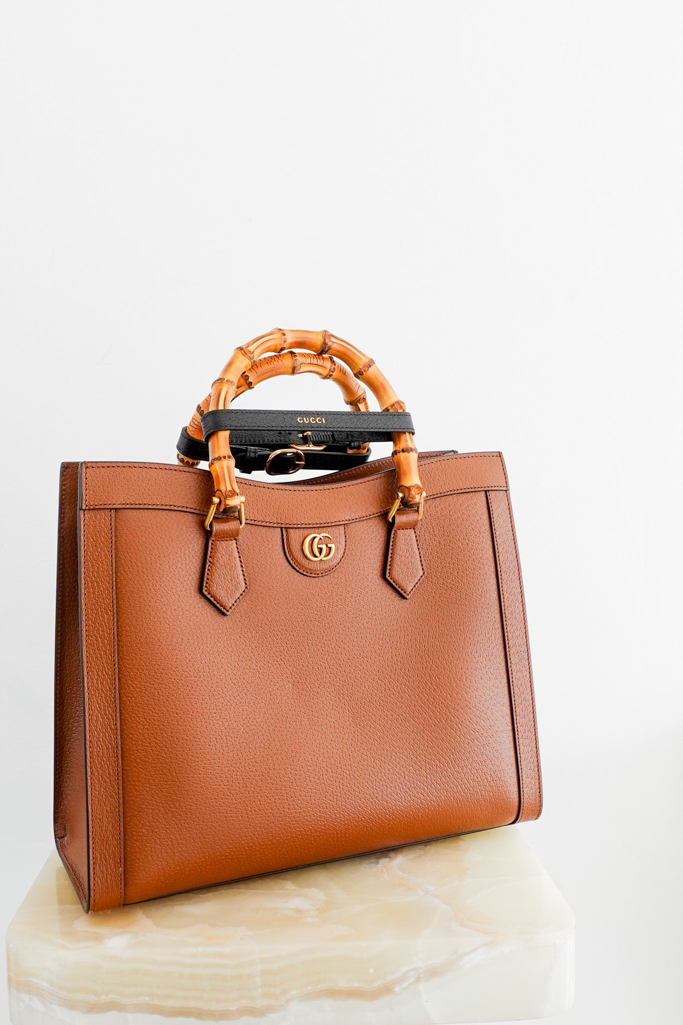 NEW Gucci Diana Brown Tote bag RRP £3790 | Authentic Preloved - Reloved Again