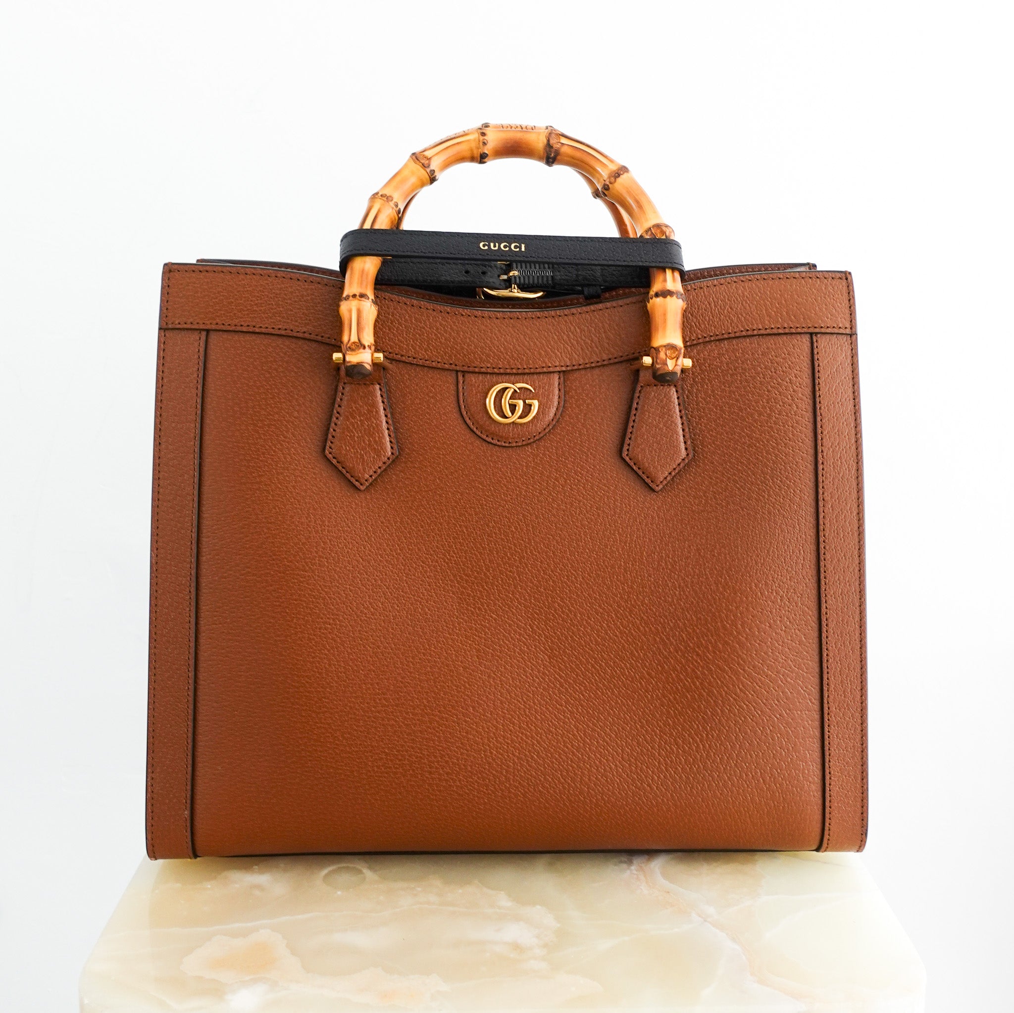 NEW Gucci Diana Brown Tote bag RRP £3790 | Authentic Preloved - Reloved Again