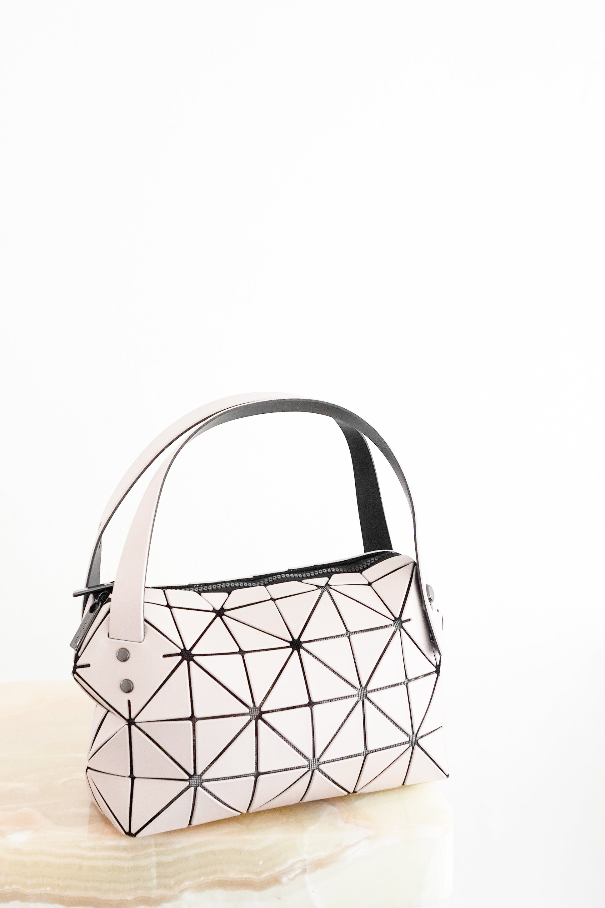 NEW Issey Miyake Pink Carat Bao Bao Bag front photo chelsea london
