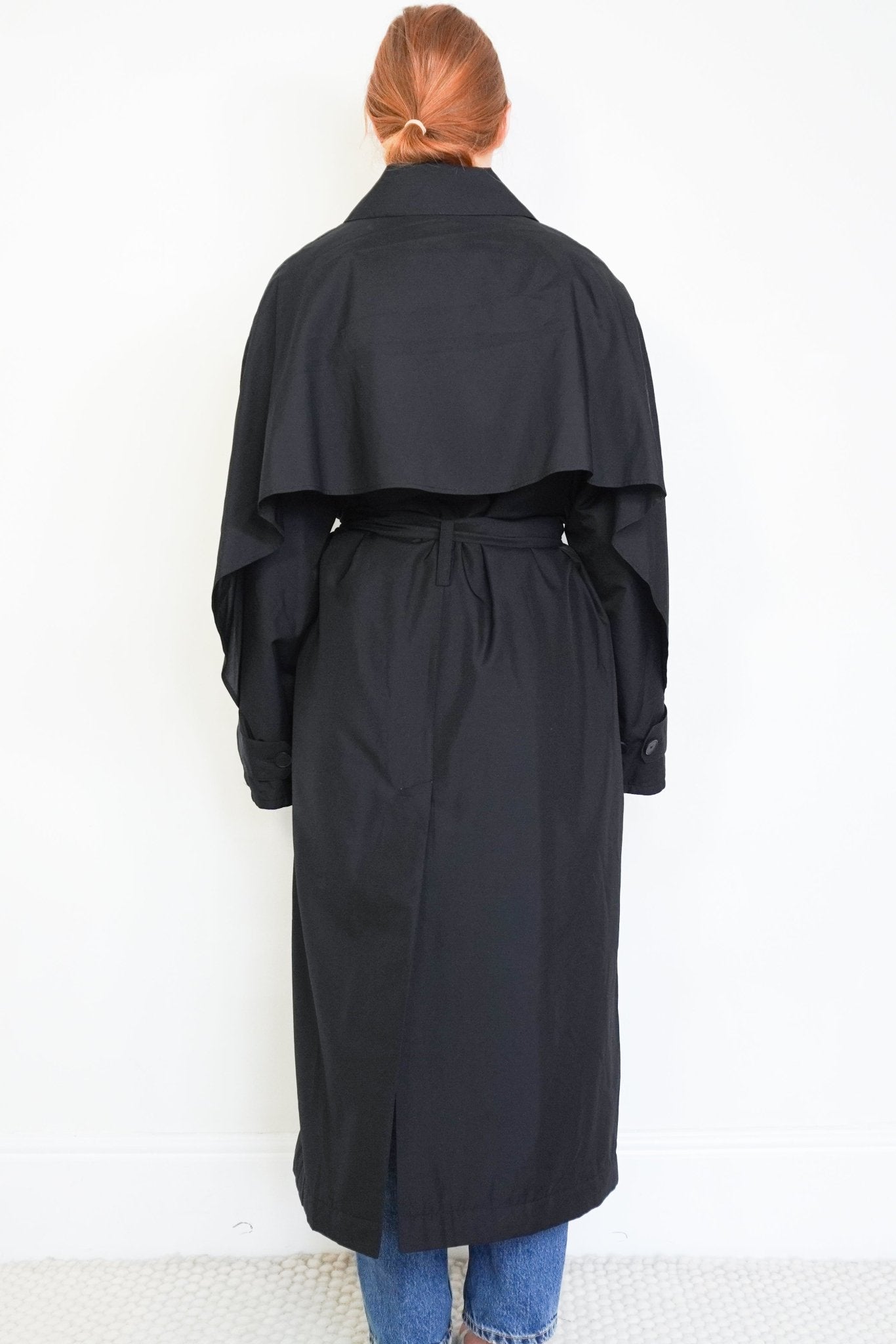 NEW Joseph Black Clovis Silky Quilting Long Coat (RRP £398) | Authentic Preloved FINAL SALE - Reloved Again