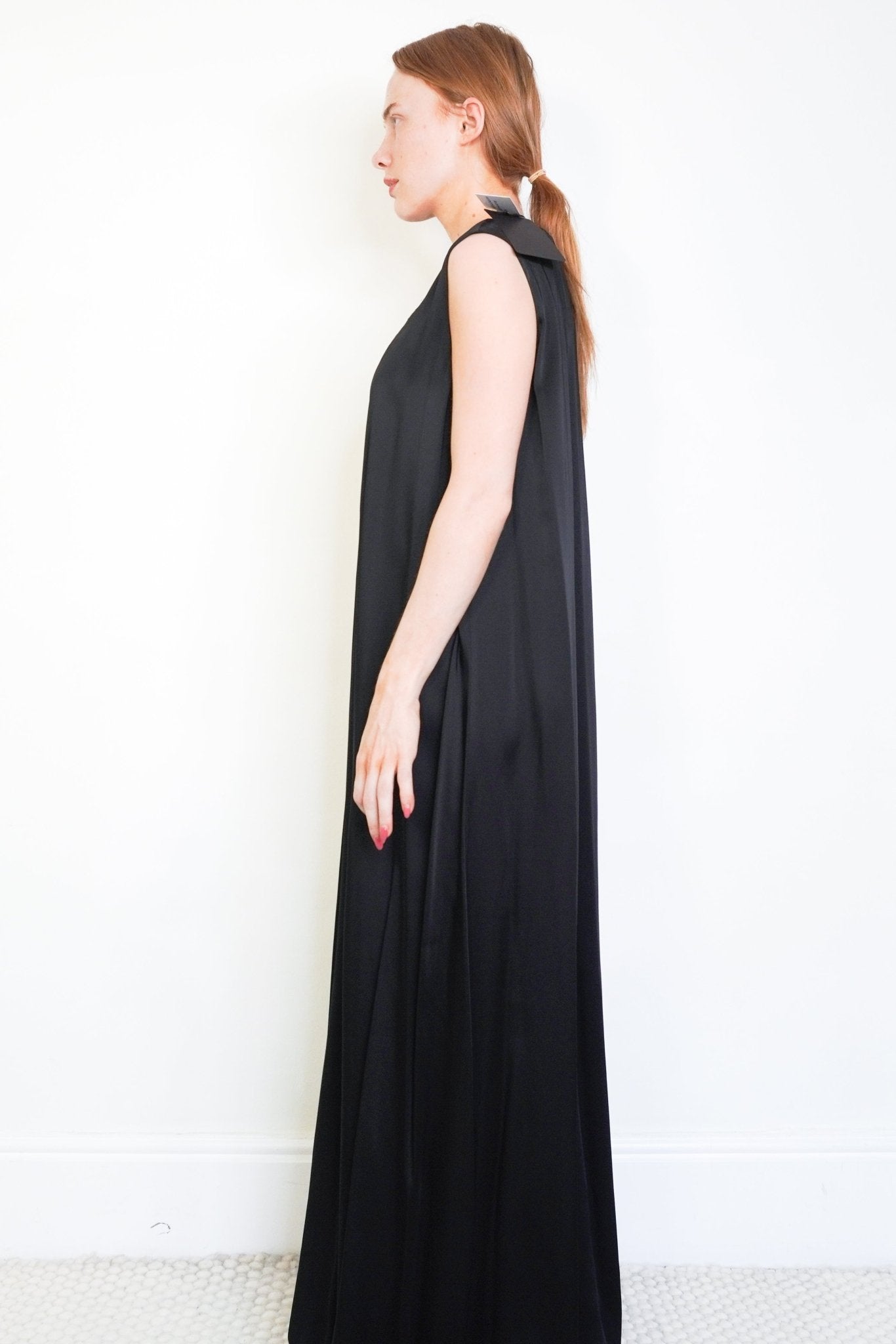 NEW Marina Rinaldi Embellished Satin Maxi Dress (RRP £350) | Authentic Preloved - Reloved Again
