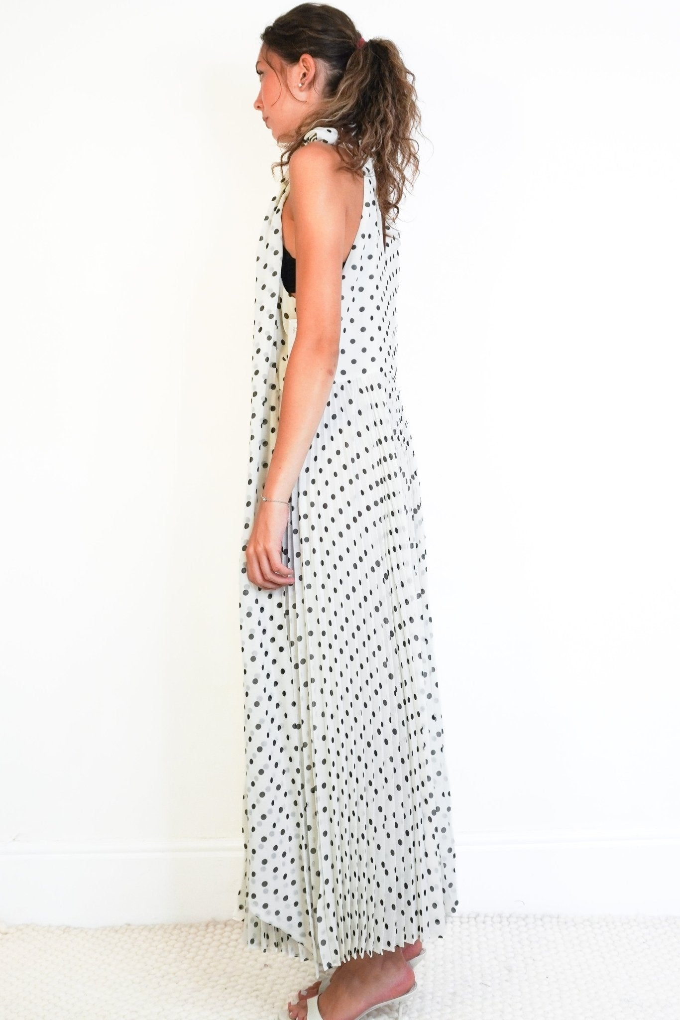 NEW Zimmermann Sunray Picnic Dress in Cream/Black Dot (RRP £700) | Authentic Preloved - Reloved Again