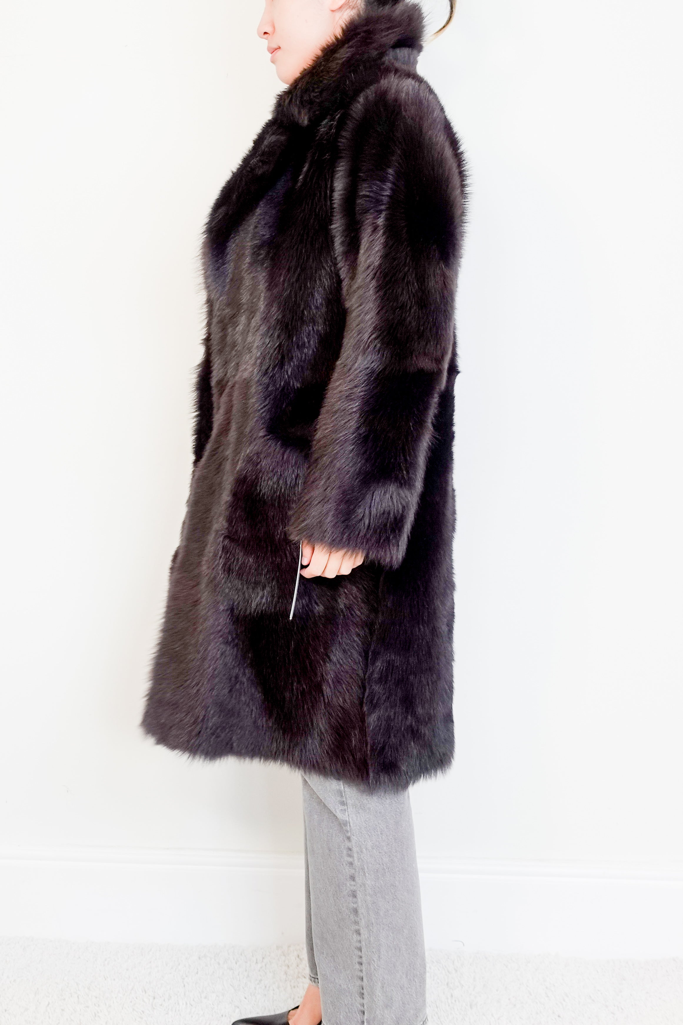 Nour-Hammour-CURRENT-SEASON-Brown-Evita-Apres-Ski-Sherling-Coat-side-picture