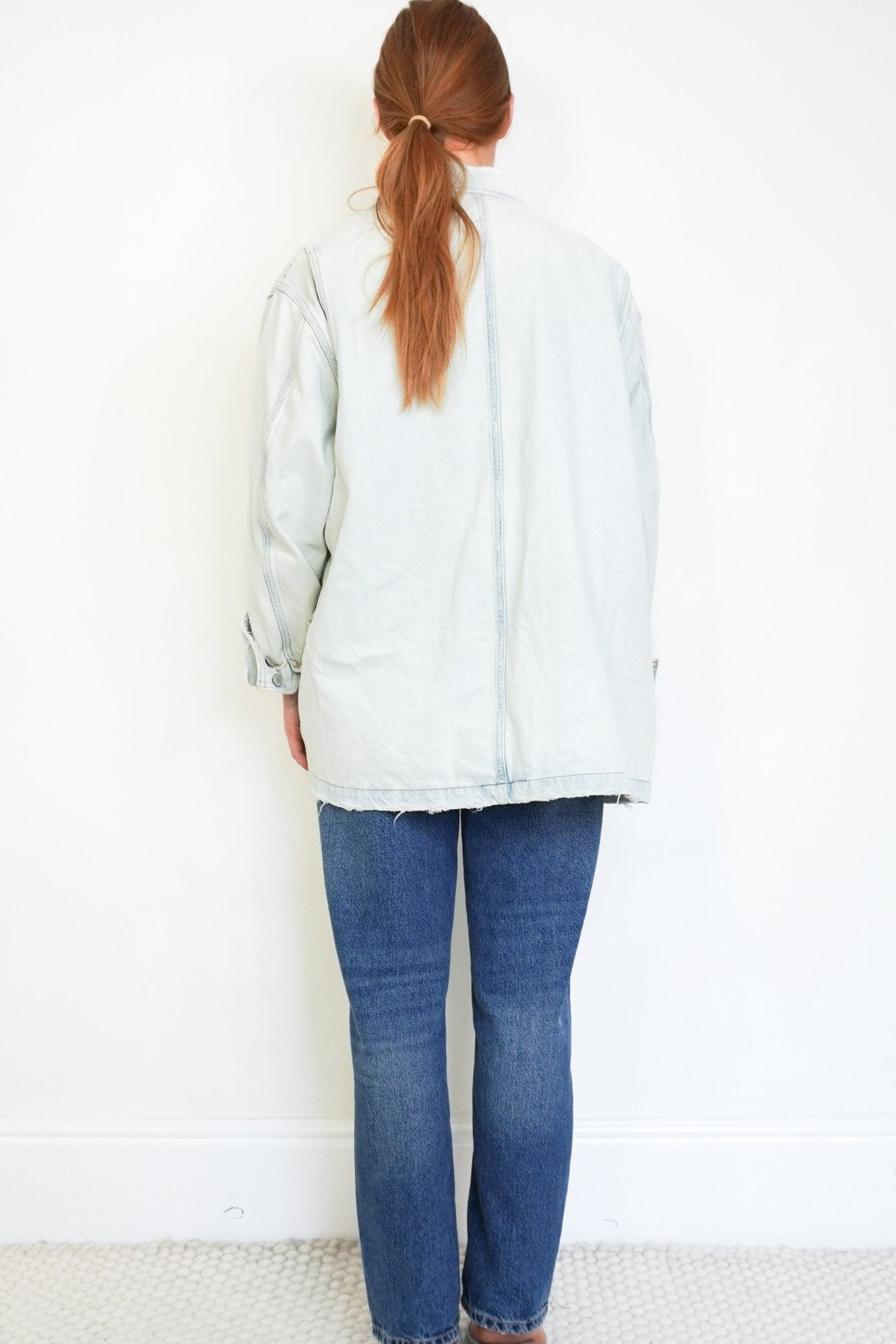 Polo by Ralph Lauren Light Blue Wash Denim Jacket (RRP £319) | Authentic Preloved FINAL SALE - Reloved Again