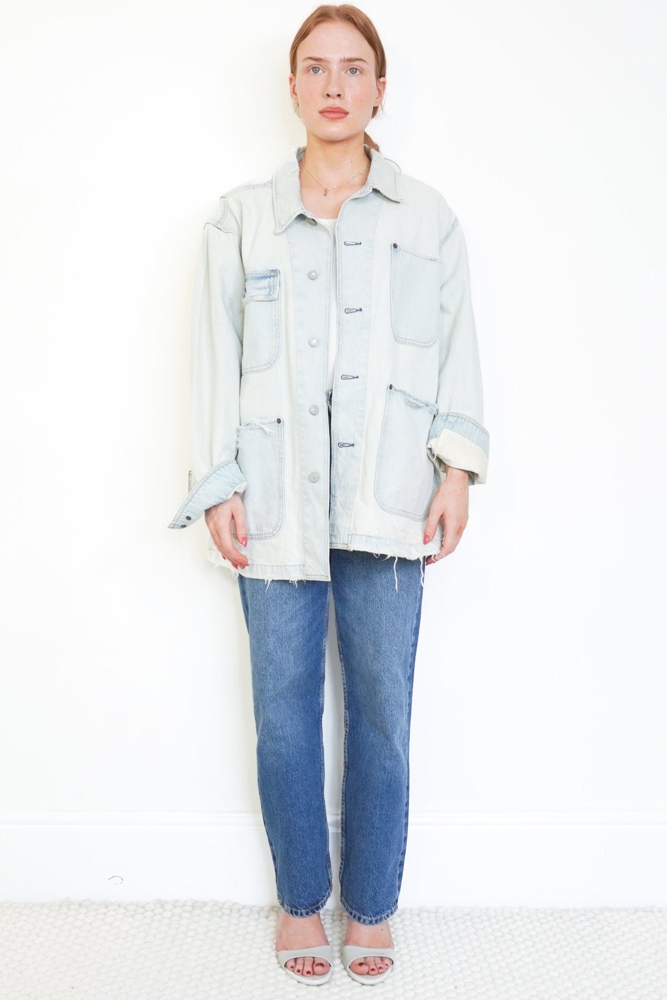 Polo by Ralph Lauren Light Blue Wash Denim Jacket (RRP £319) | Authentic Preloved FINAL SALE - Reloved Again