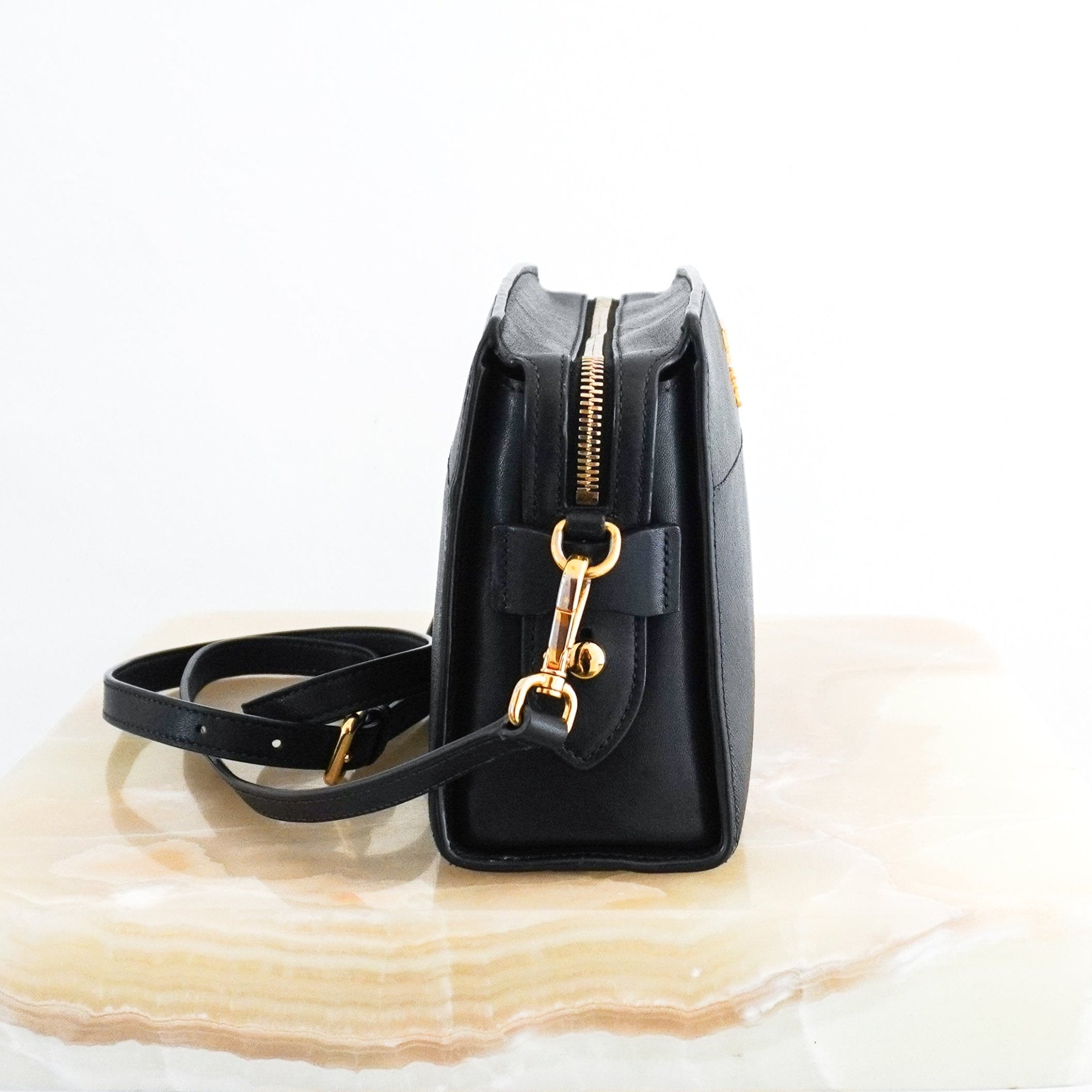 Prada Black Esplanade Crossbody Bag RRP £1000 | Authentic Preloved - Reloved Again