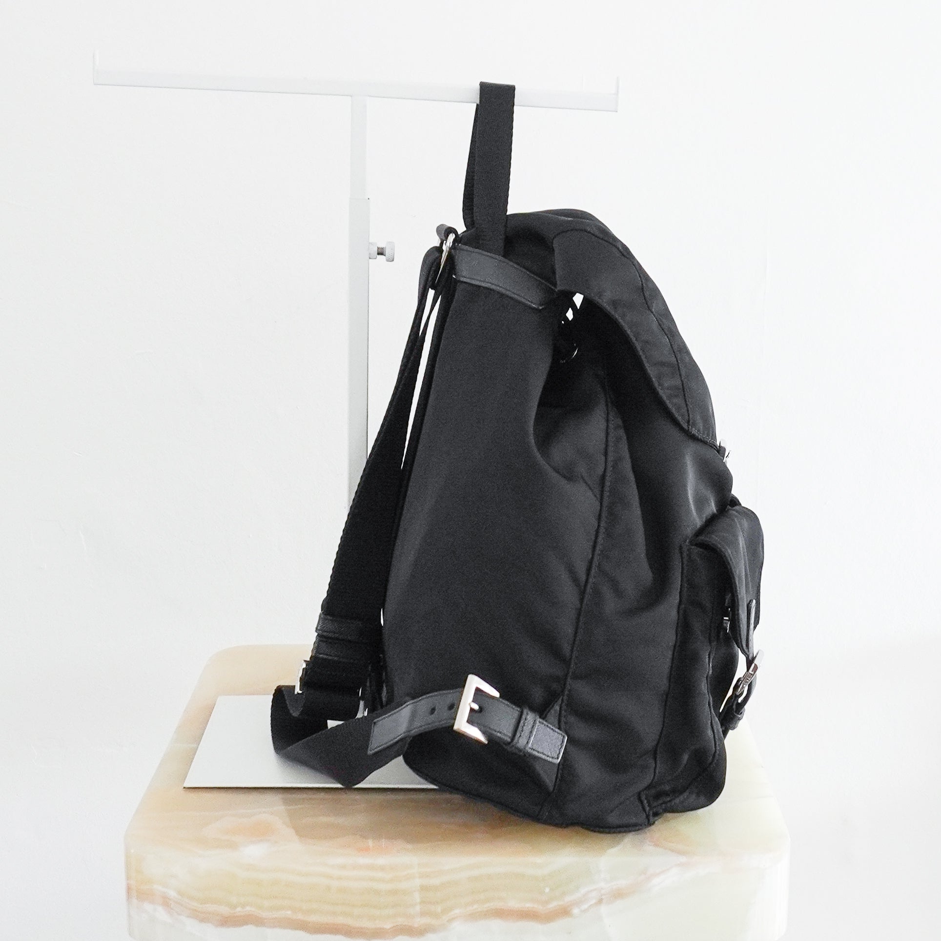 Prada Black Re Nylon Backpack (RRP £1980) | Authentic Preloved - Reloved Again