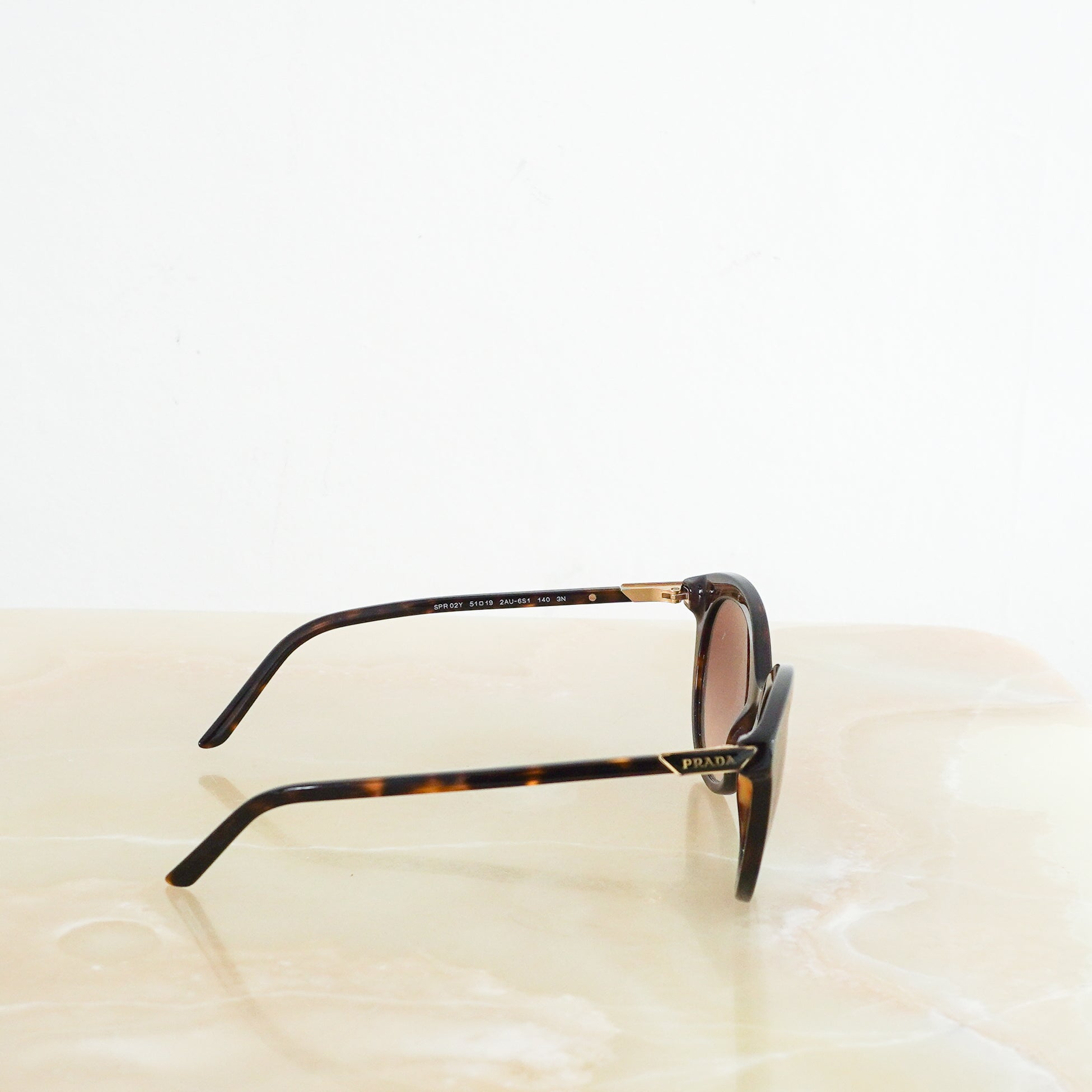 Prada Round Tortoiseshell Sunglasses RRP £365 | Authentic Preloved FINAL SALE - Reloved Again