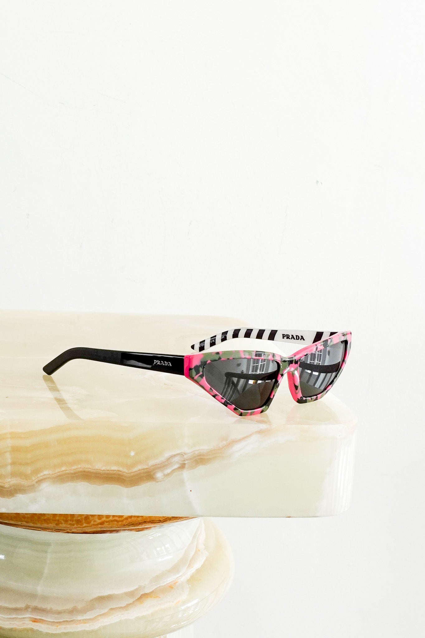 Prada Cat Eye Camo Sunglasses RRP £300 | Preloved Authentic